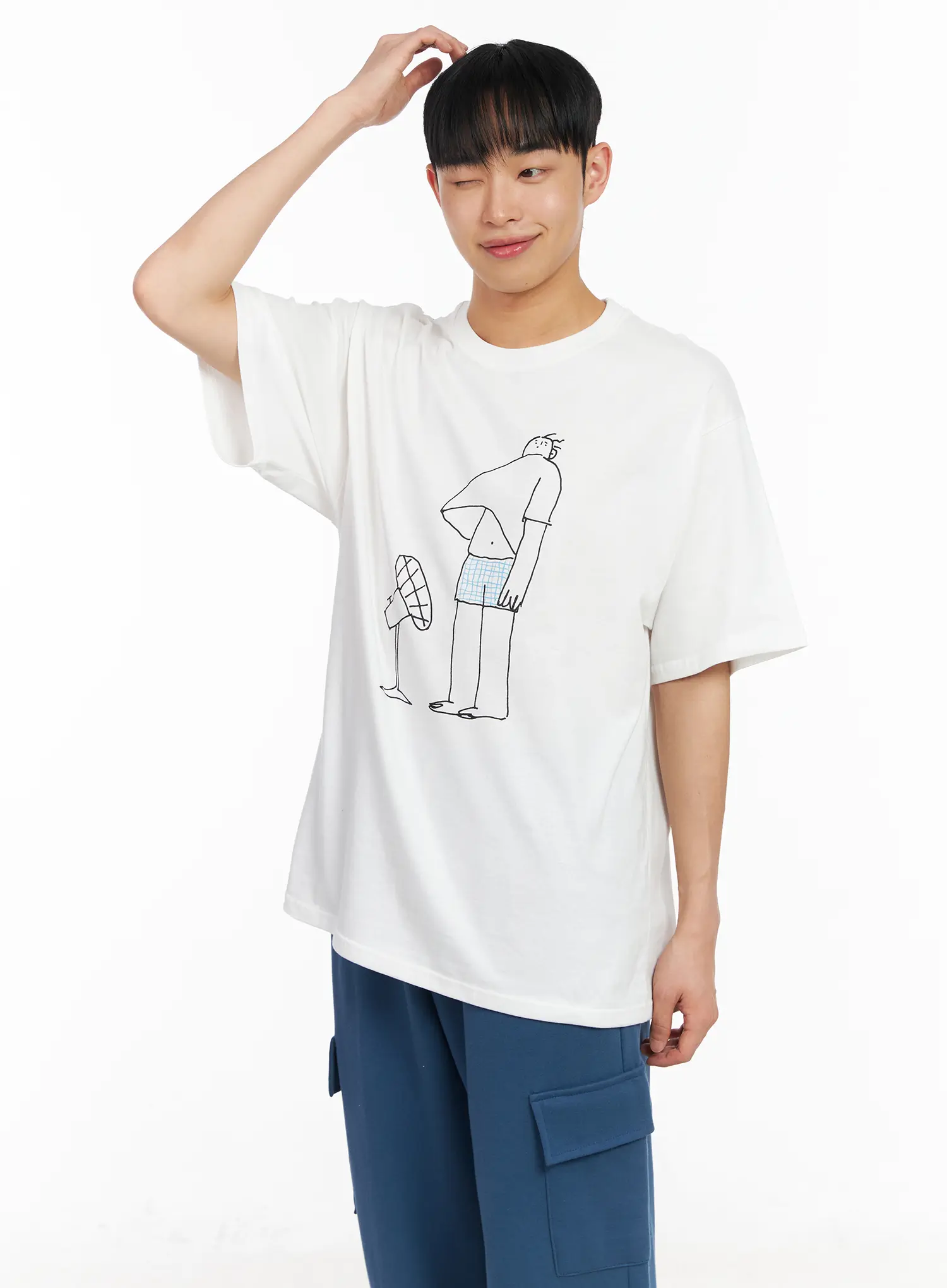 Men's Summer Escape Graphic Tee IA501 - Image 2