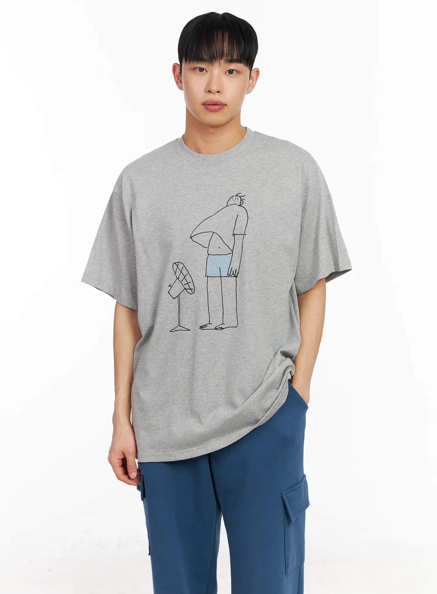 Men's Summer Escape Graphic Tee IA501 - Image 8