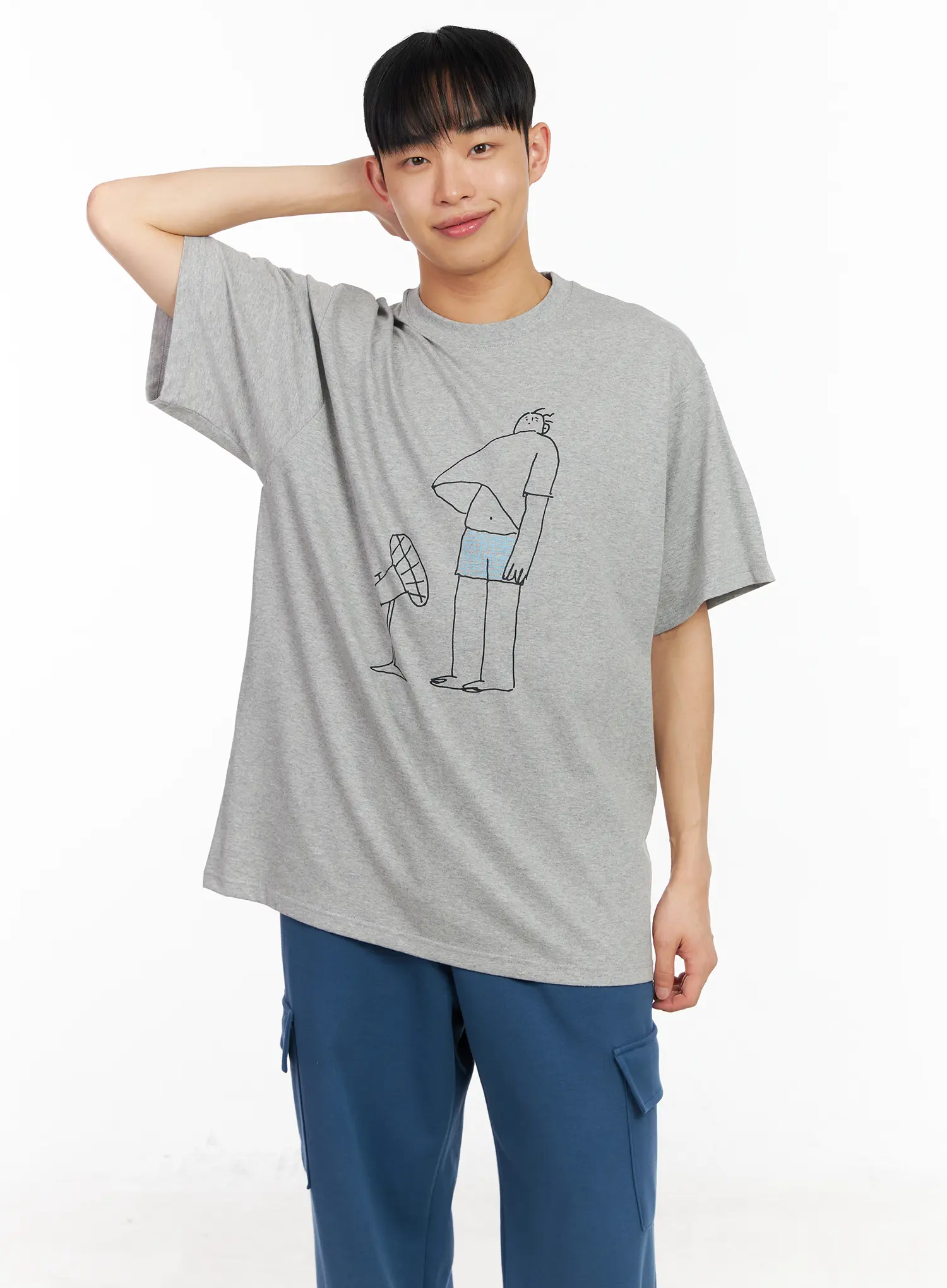 Men's Summer Escape Graphic Tee IA501 - Image 9