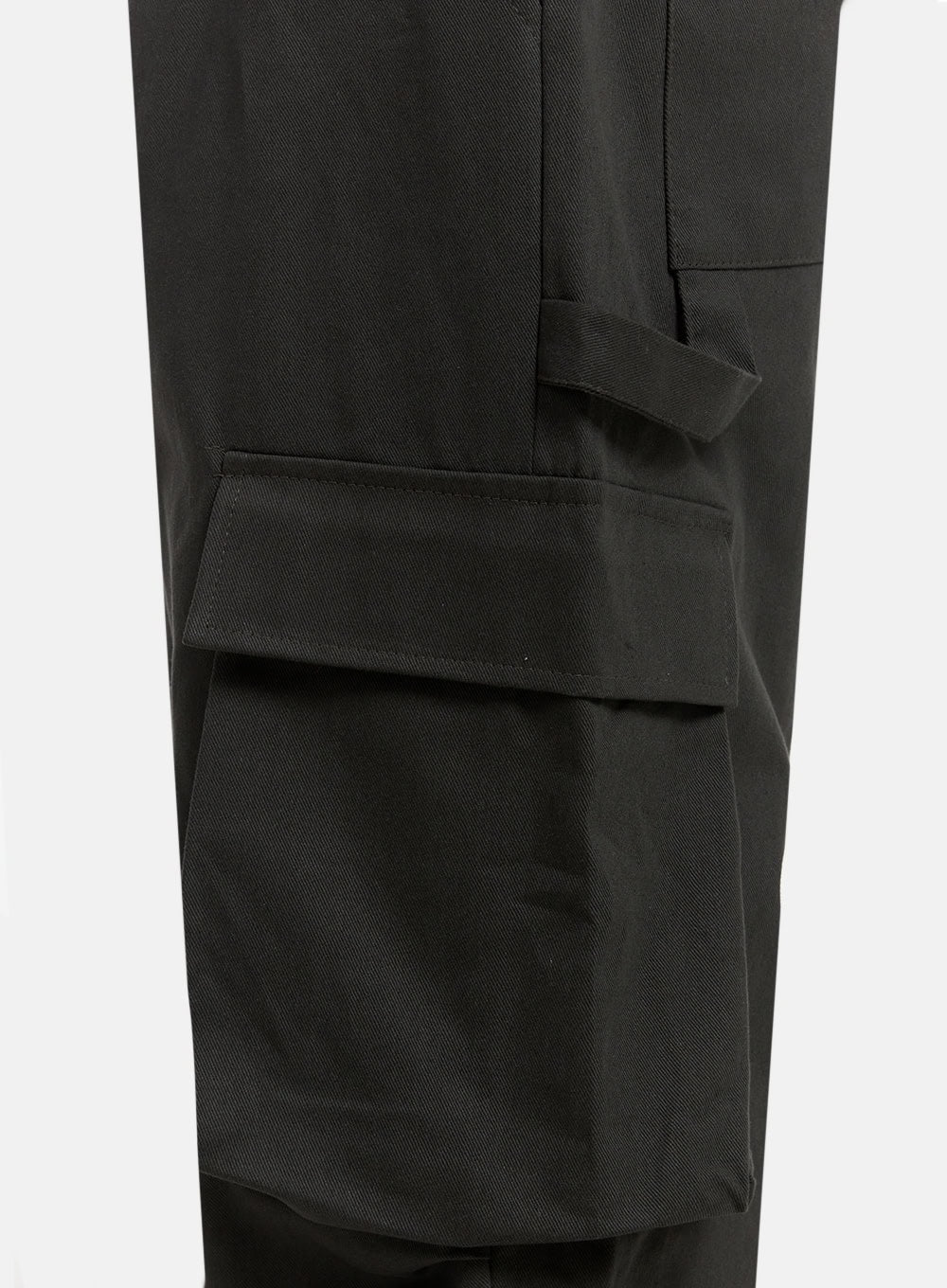Men's Super Wide Cargo Pants (Dark Gray) IO417 - Image 4