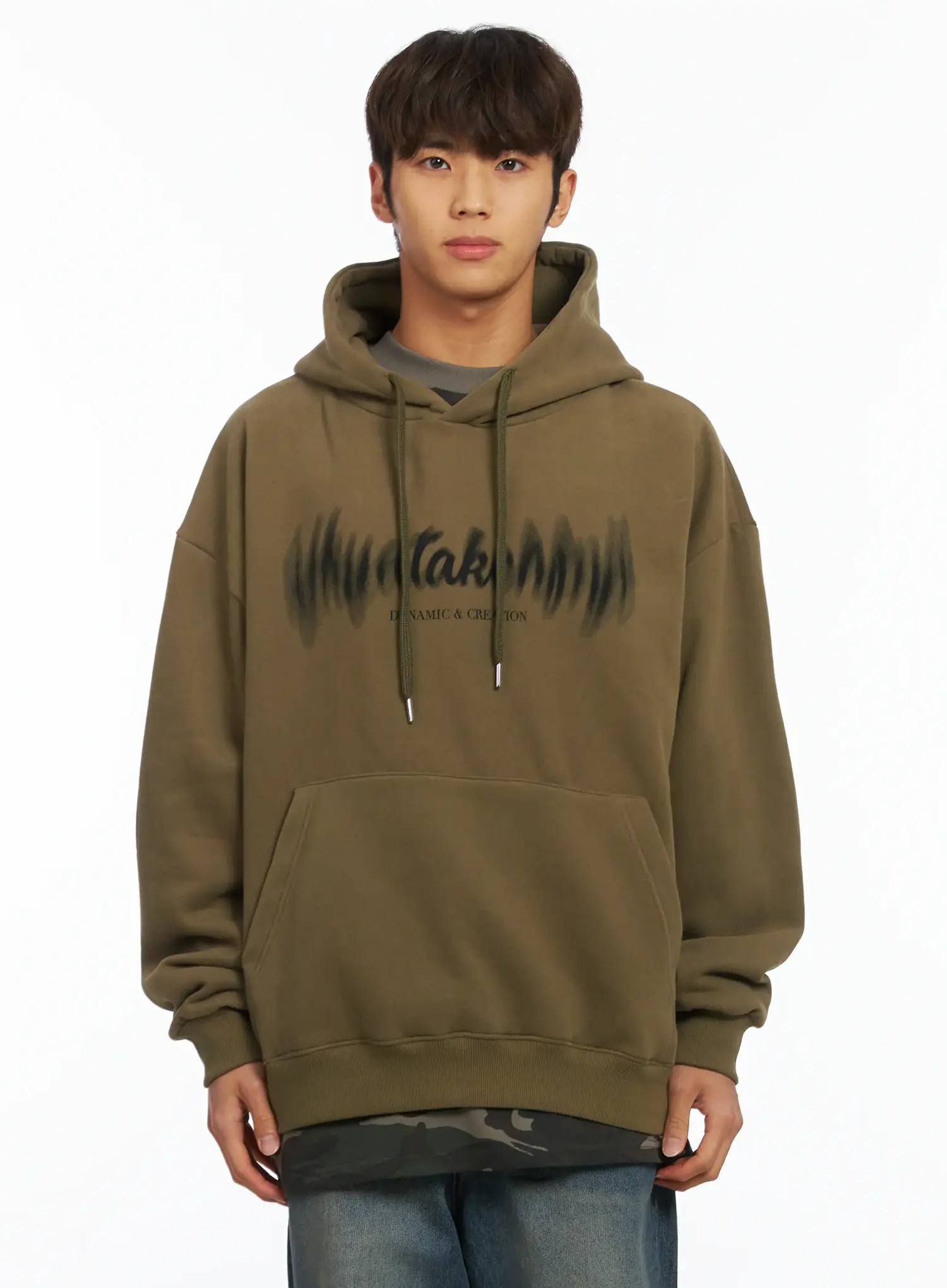 Men's Taken Fleece Hoodie IJ514 - Image 11