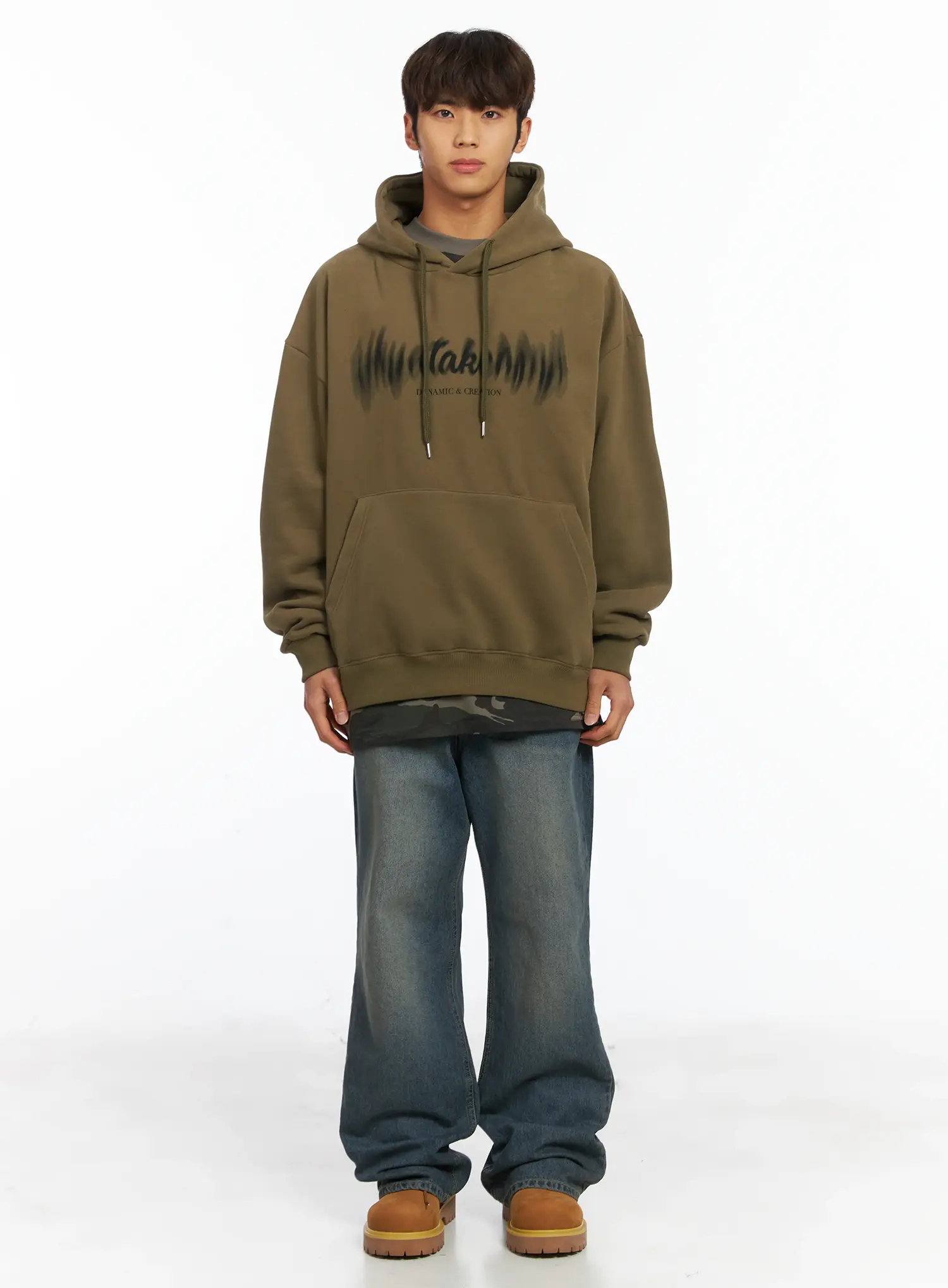 Men's Taken Fleece Hoodie IJ514 - Image 4
