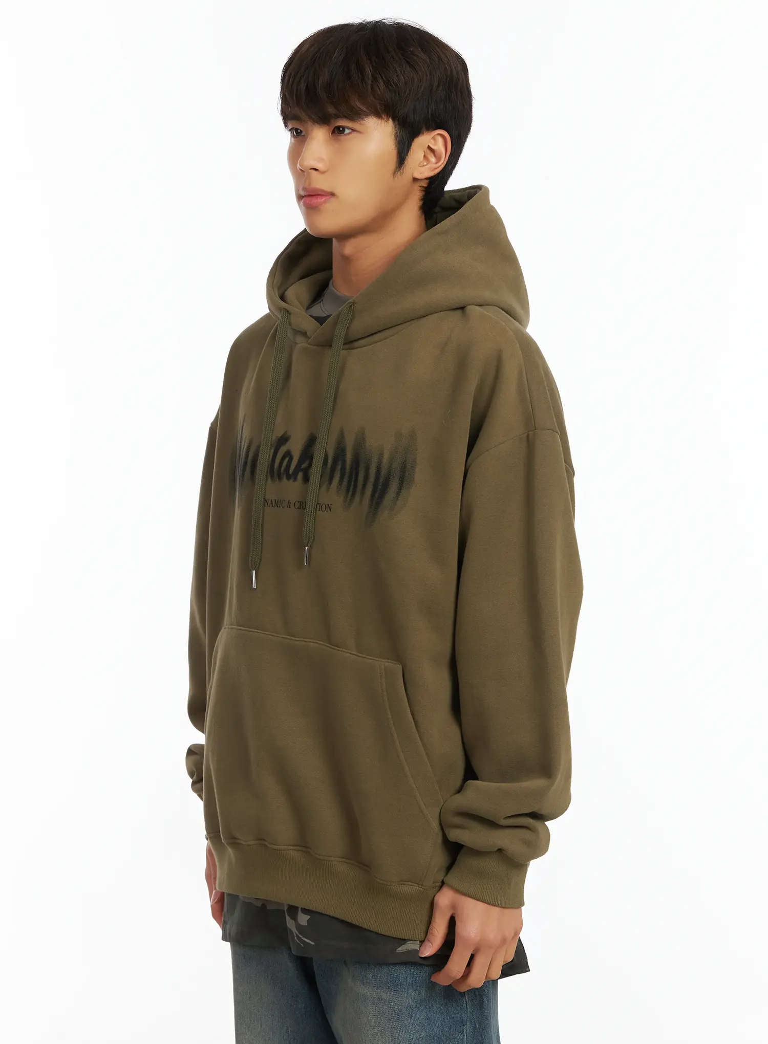 Men's Taken Fleece Hoodie IJ514 - Image 5