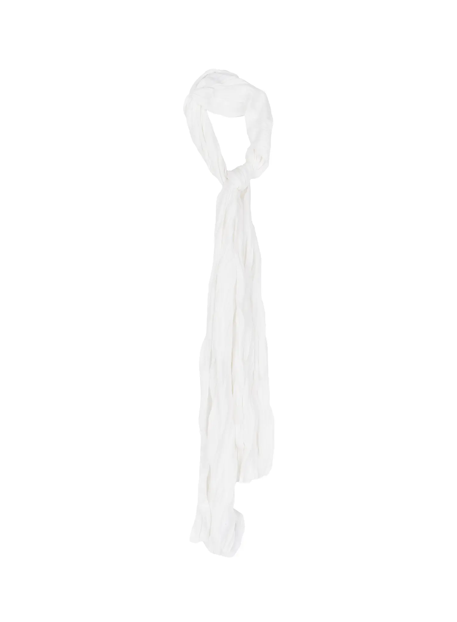 Men's Textured Black Scarf IA517 - Image 9