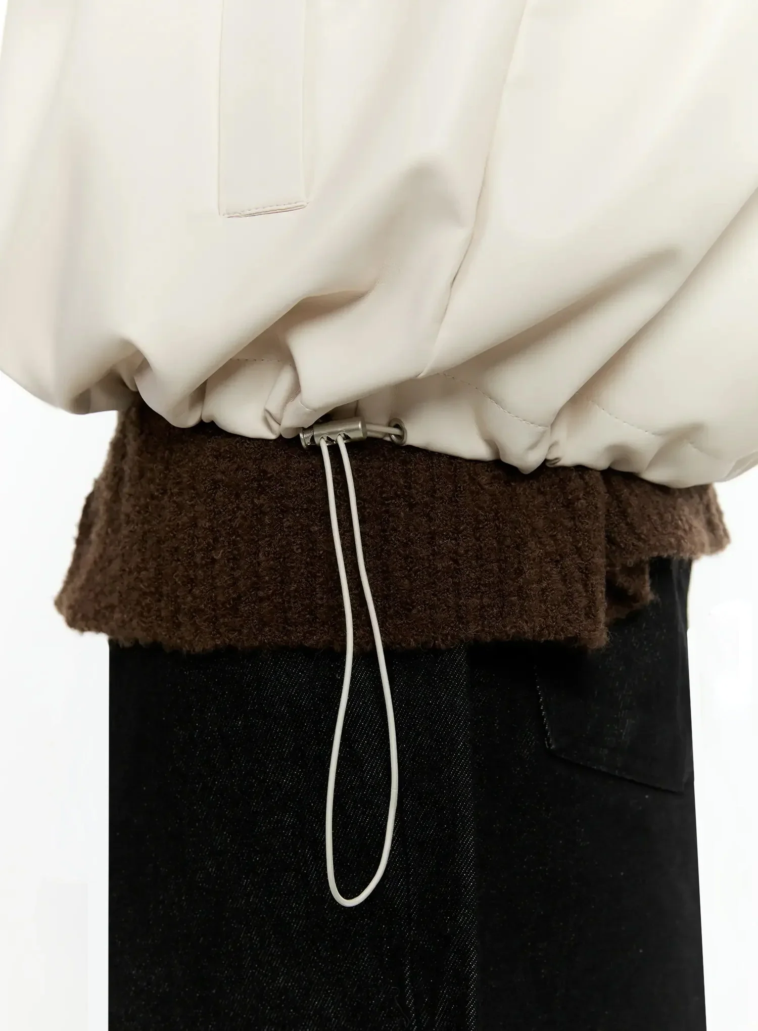 Men's Textured PU Jacket IN506 - Image 11