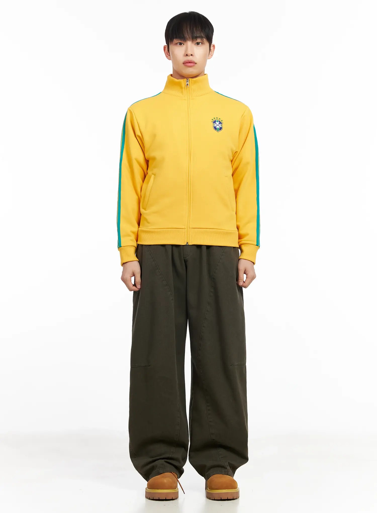 Men's Track Zip-Up Hoodie IM511 - Image 3