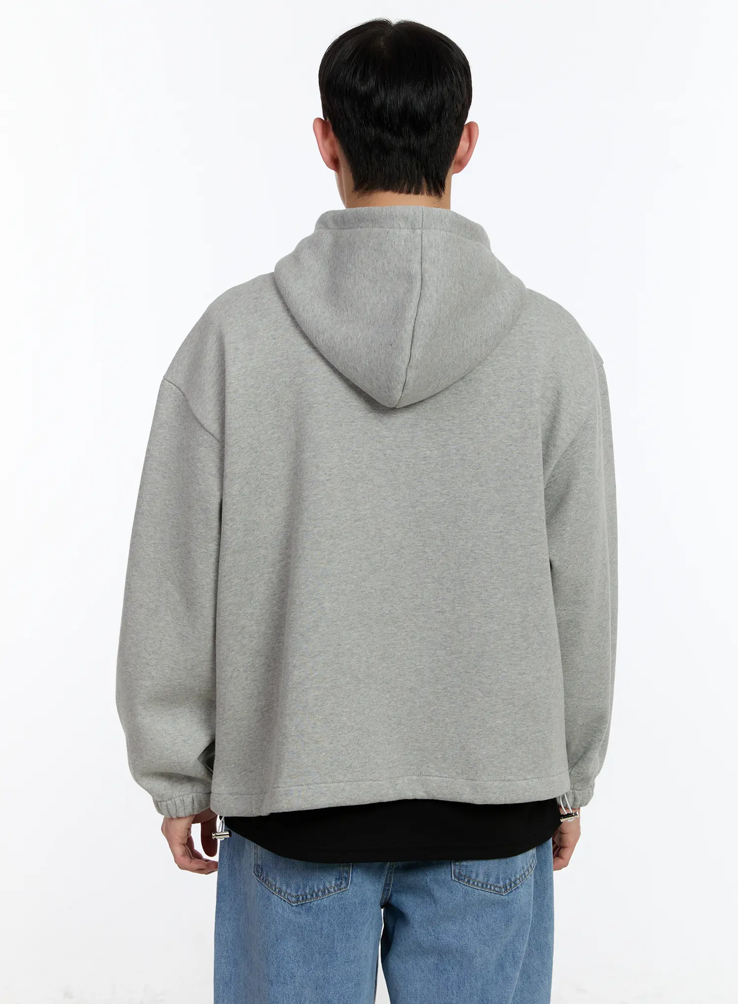 Men's Two-Way Button Hoodie Jacket IA508 - Image 6