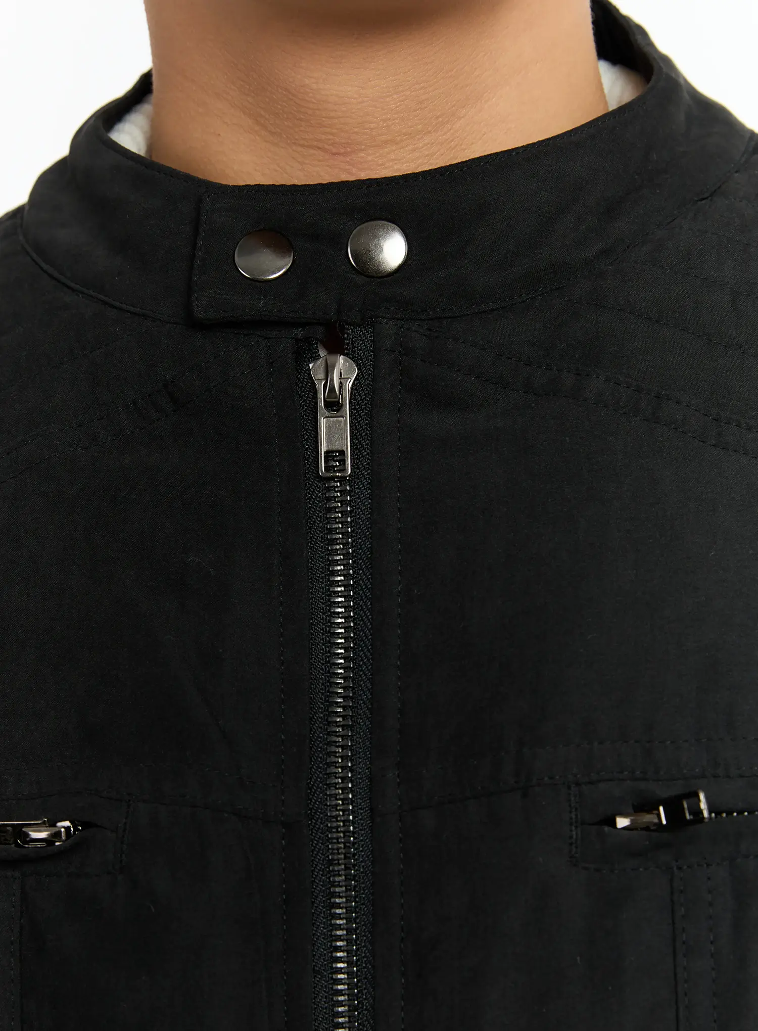 Men's Two-Way Rider Jacket IM503 - Image 8