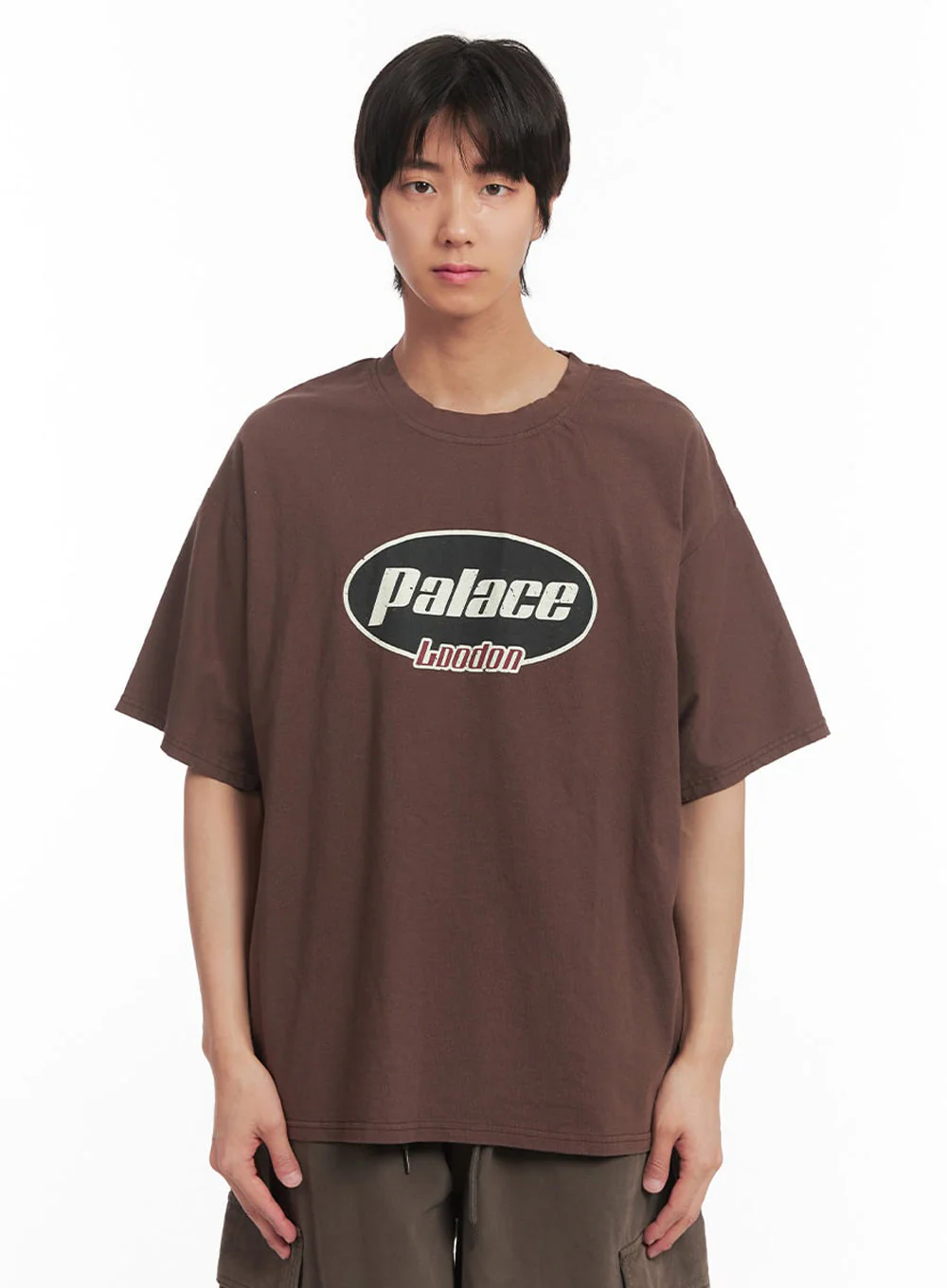 Men's Urban Graphic Oversize T-Shirt IA510 - Image 10
