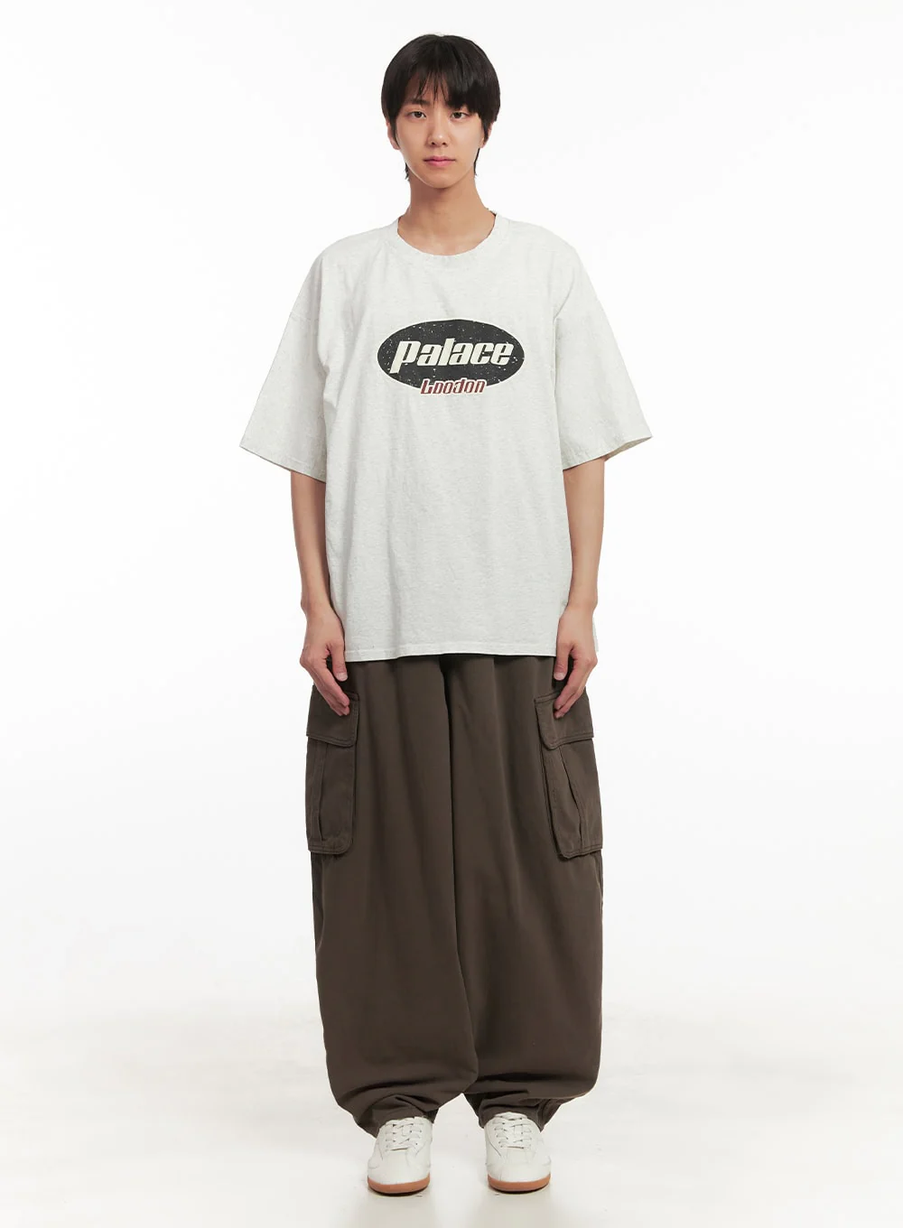Men's Urban Graphic Oversize T-Shirt IA510 - Image 6