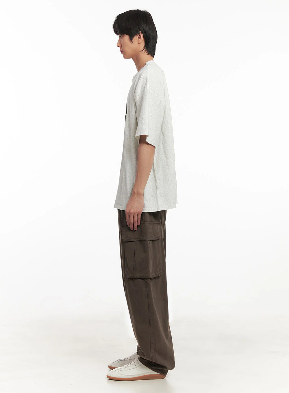 Men's Urban Graphic Oversize T-Shirt IA510 - Image 7