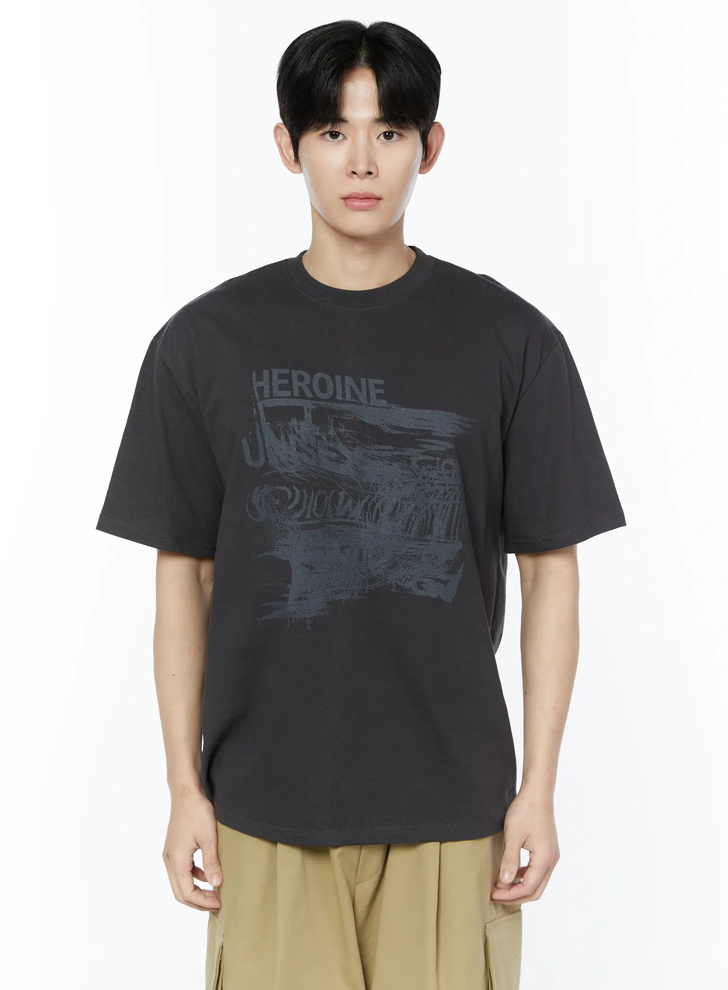 Men's Urban Style Graphic T-Shirt IA530 - Image 10