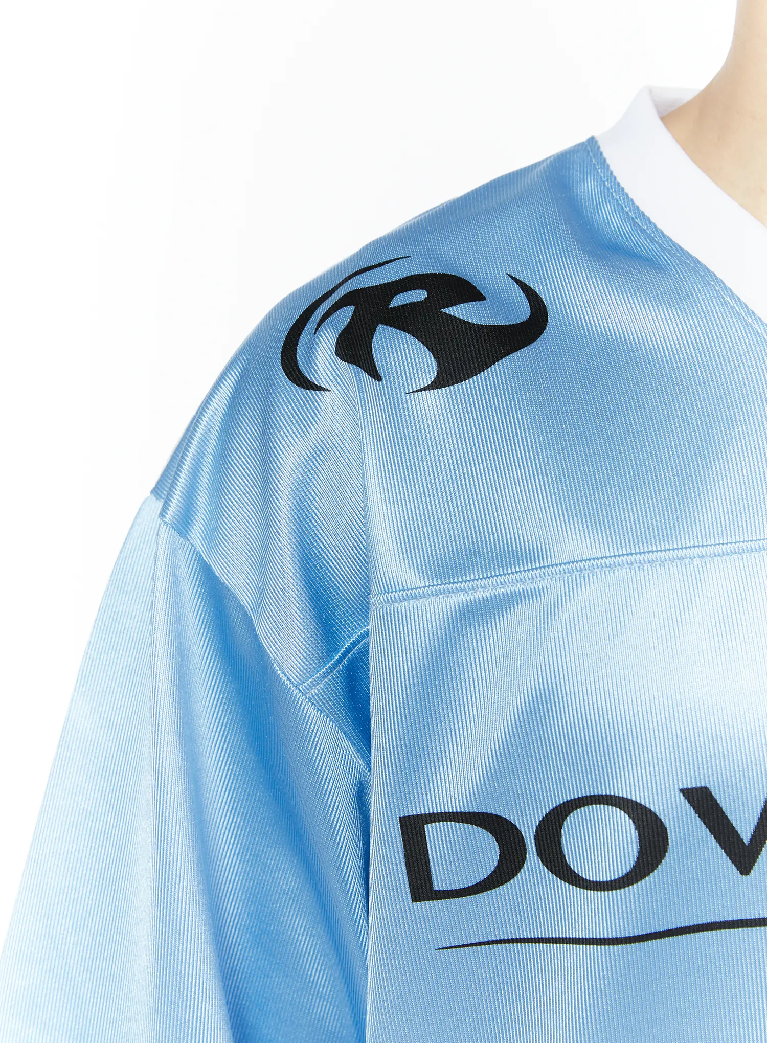 Men's V-Neck Rugby Jersey Shirt IA530 - Image 10