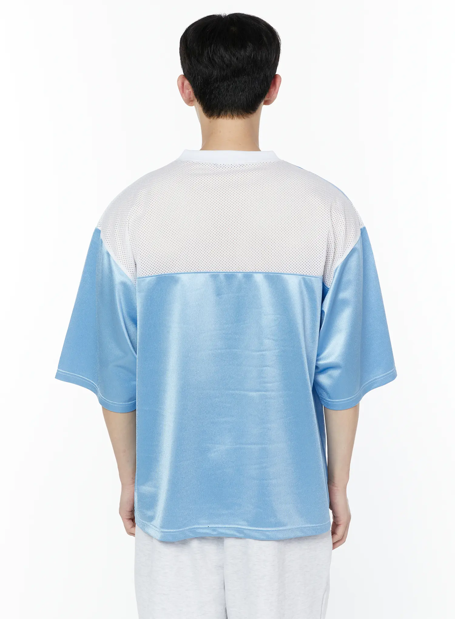 Men's V-Neck Rugby Jersey Shirt IA530 - Image 5