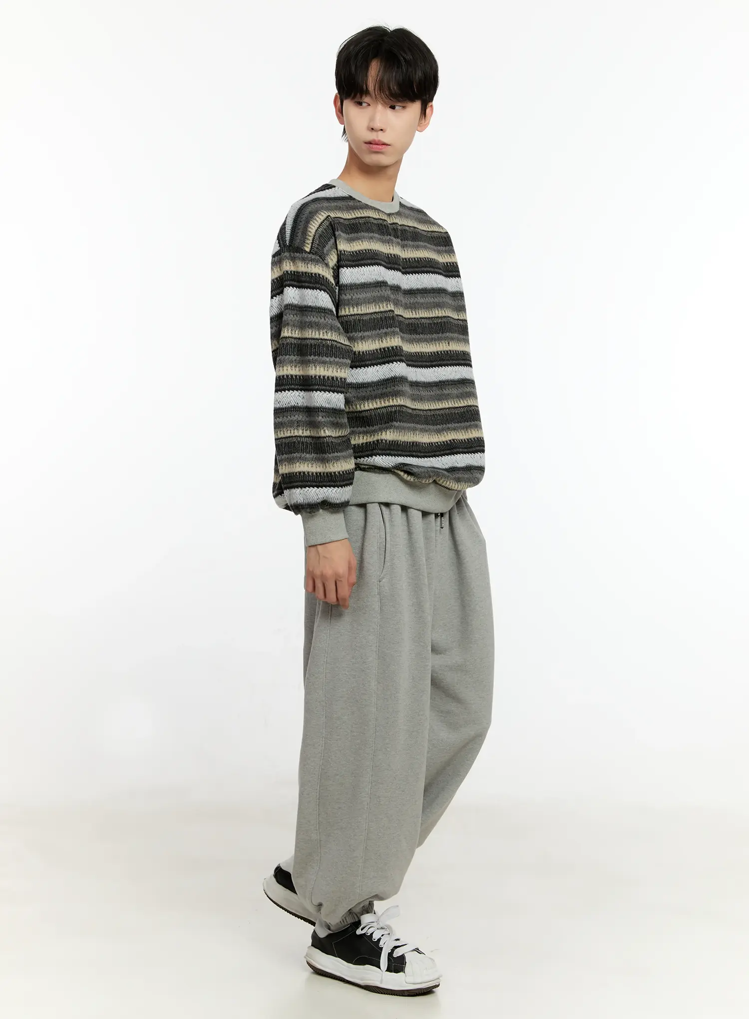 Men's Versatile Balloon-Fit Sweatpants IO531 - Image 11