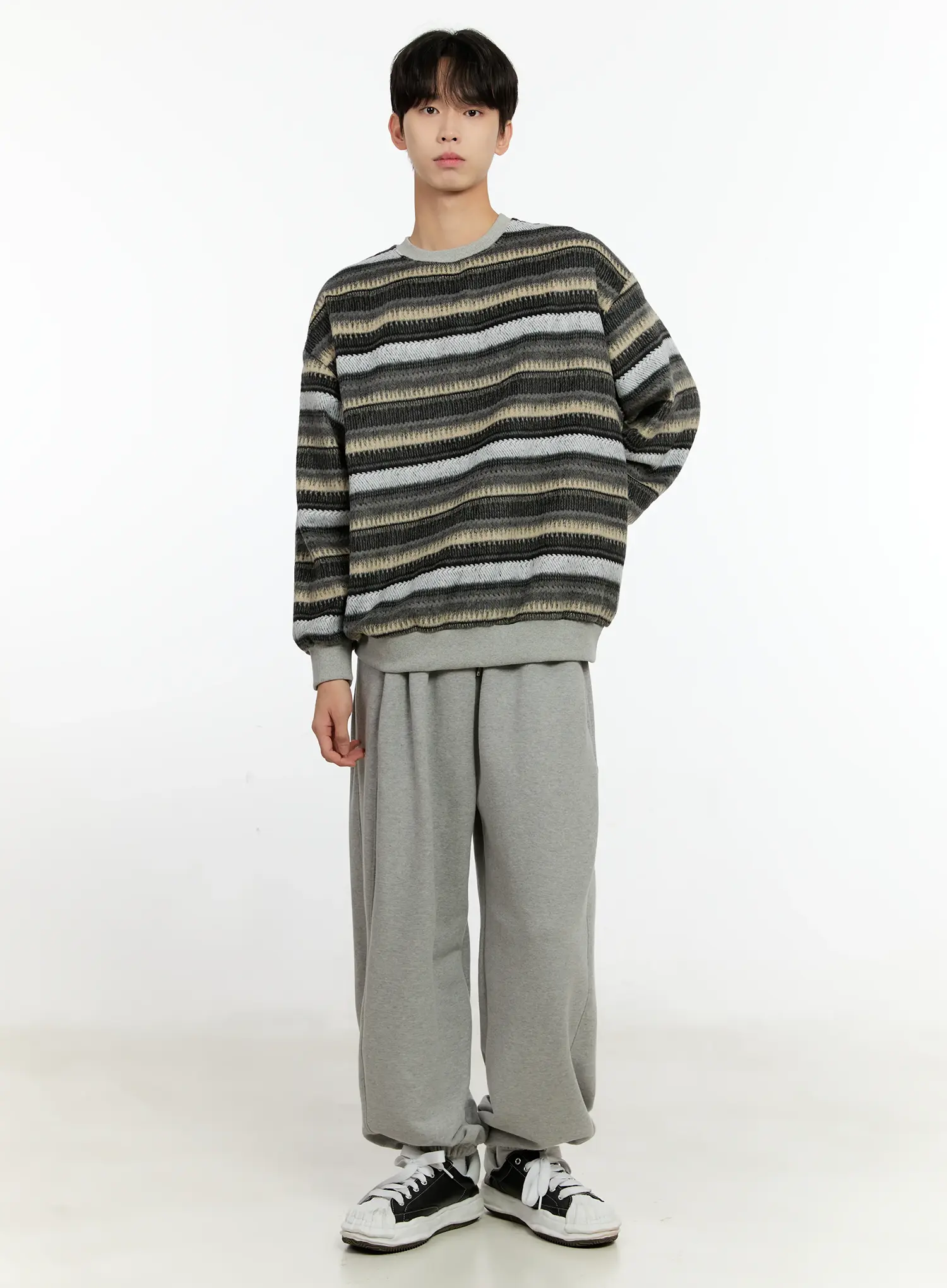 Men's Versatile Balloon-Fit Sweatpants IO531 - Image 12