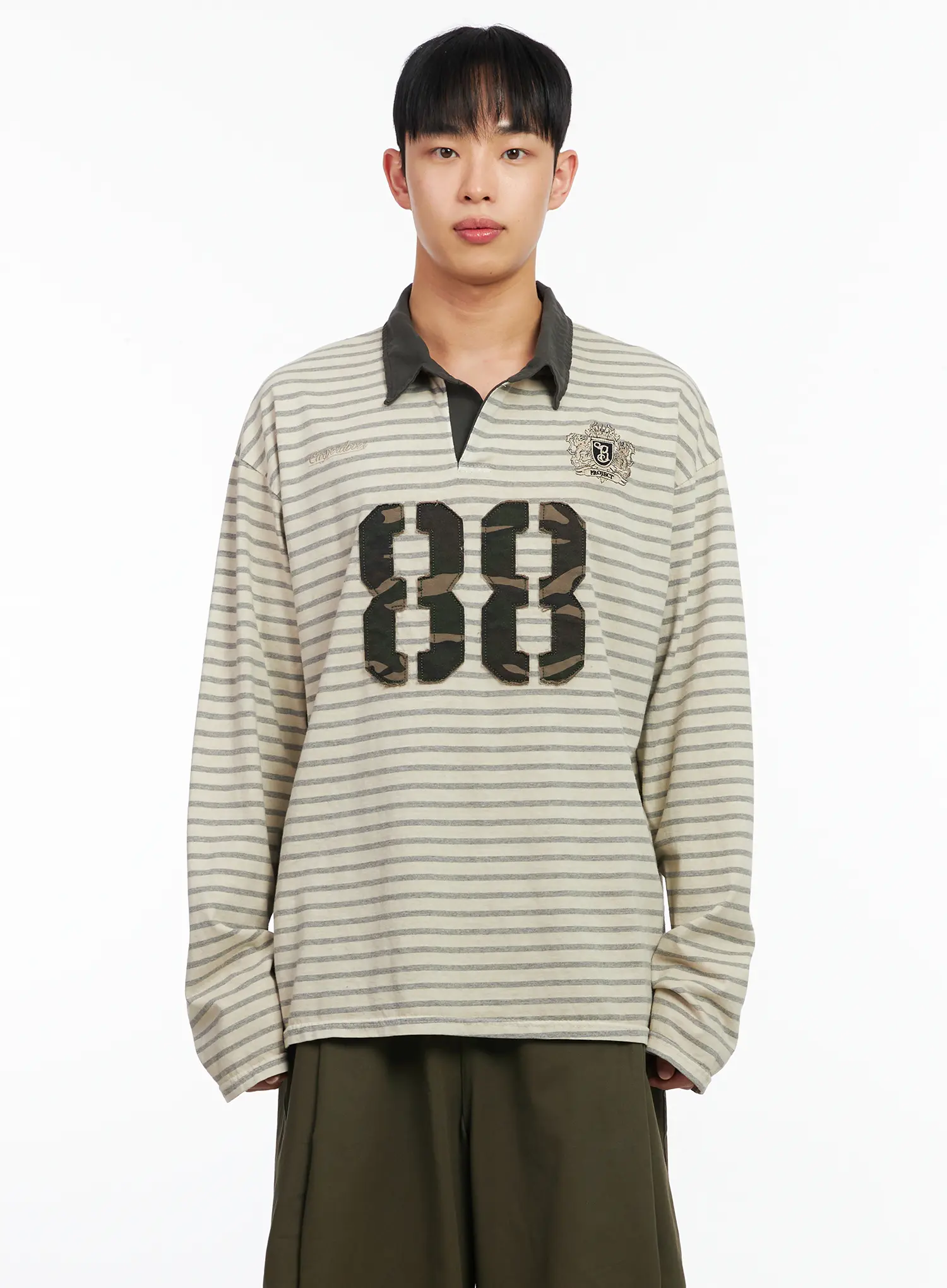Men's Vintage 88 Polo Long Sleeve Shirt IA501 - Image 8