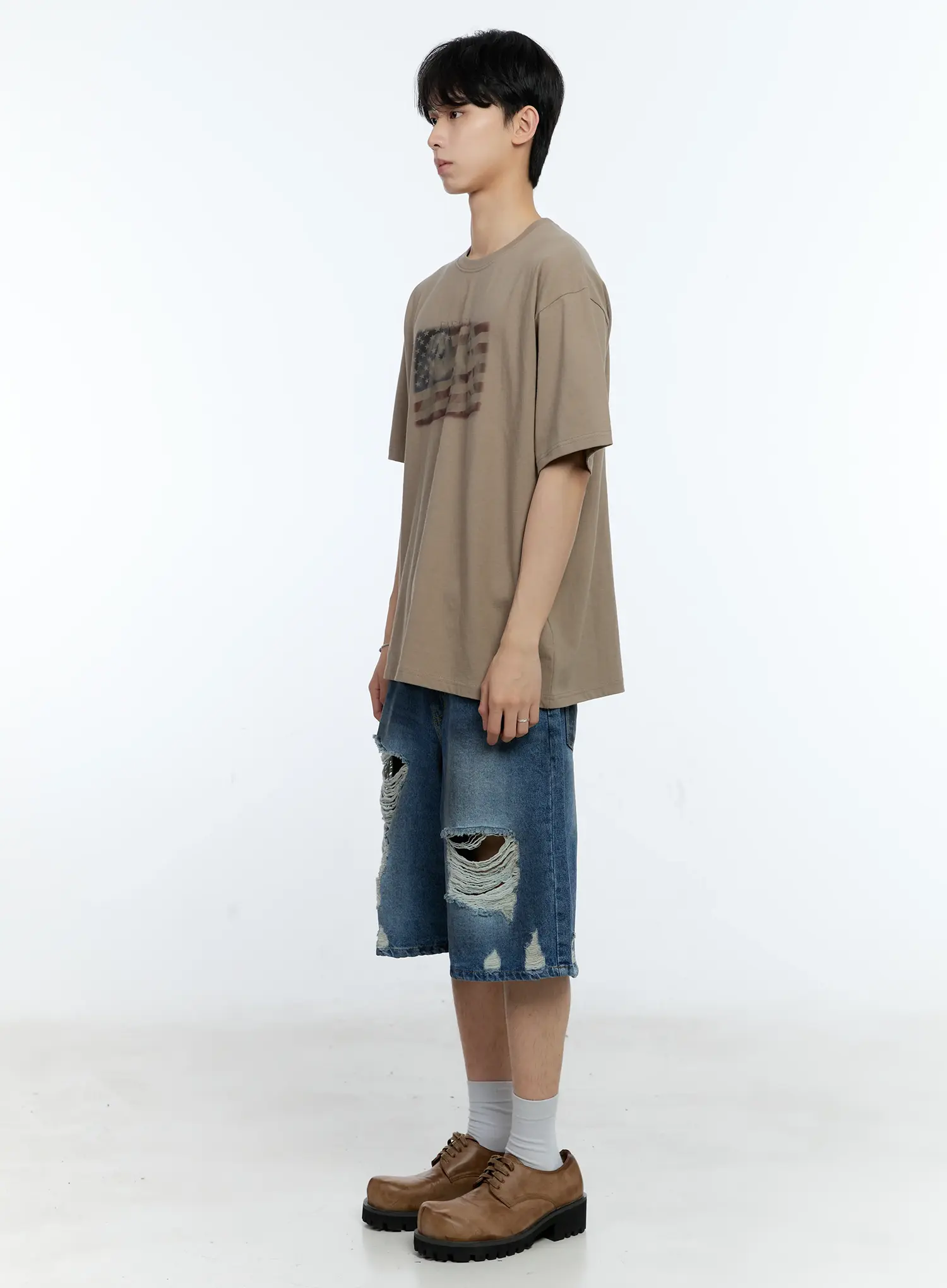 Men's Vintage Distressed Jorts IG501 - Image 8