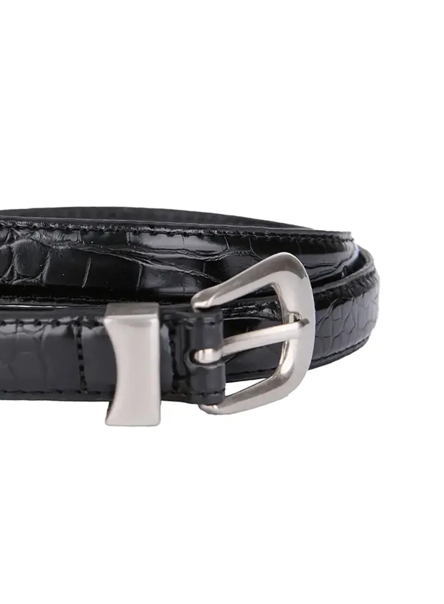 Men's Vintage Horseshoe Buckle Belt IL516 - Image 3