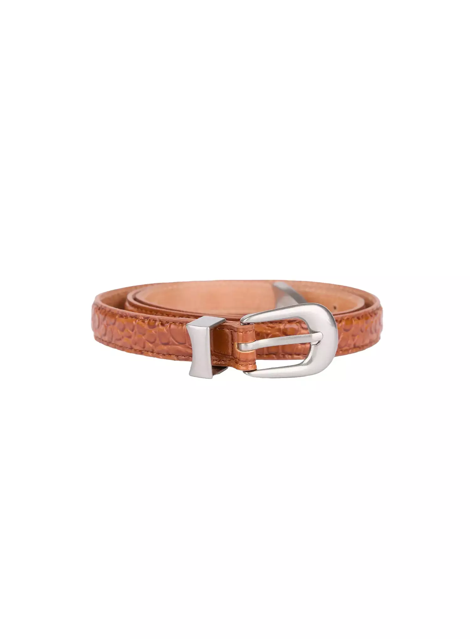 Men's Vintage Horseshoe Buckle Belt IL516 - Image 5