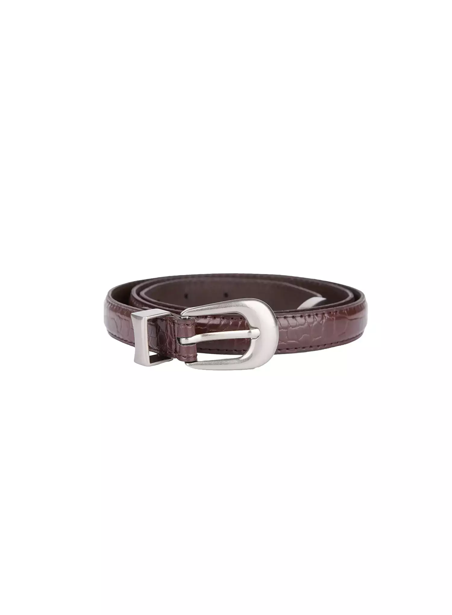 Men's Vintage Horseshoe Buckle Belt IL516 - Image 6