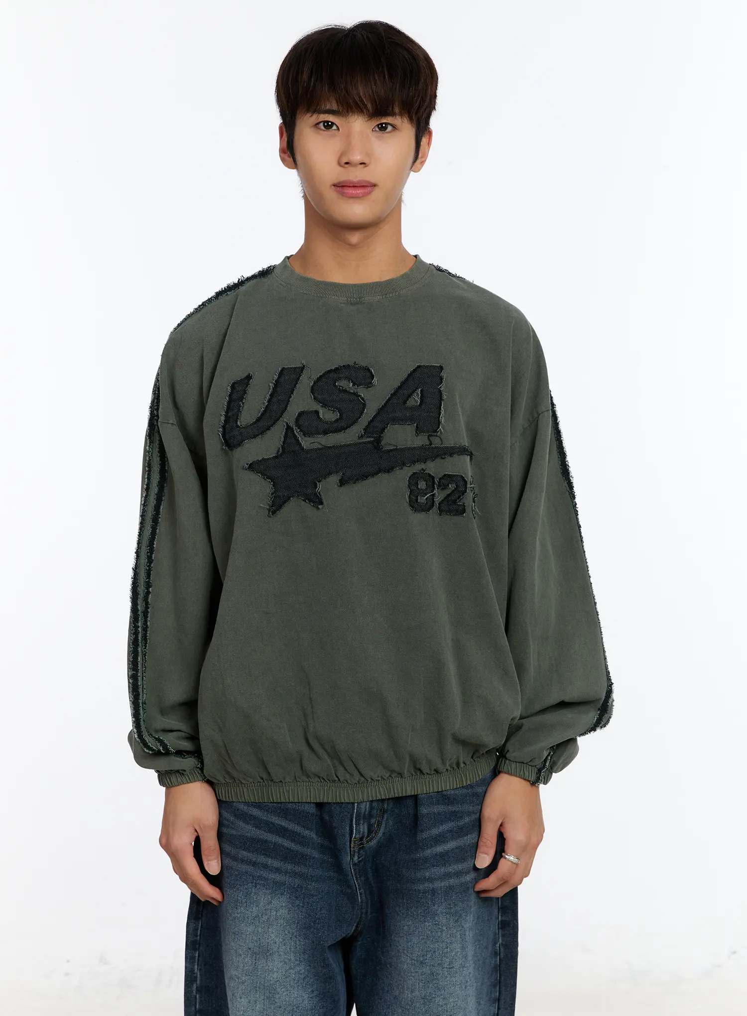 Men's Vintage USA Pigment Sweatshirt IM530 - Image 11