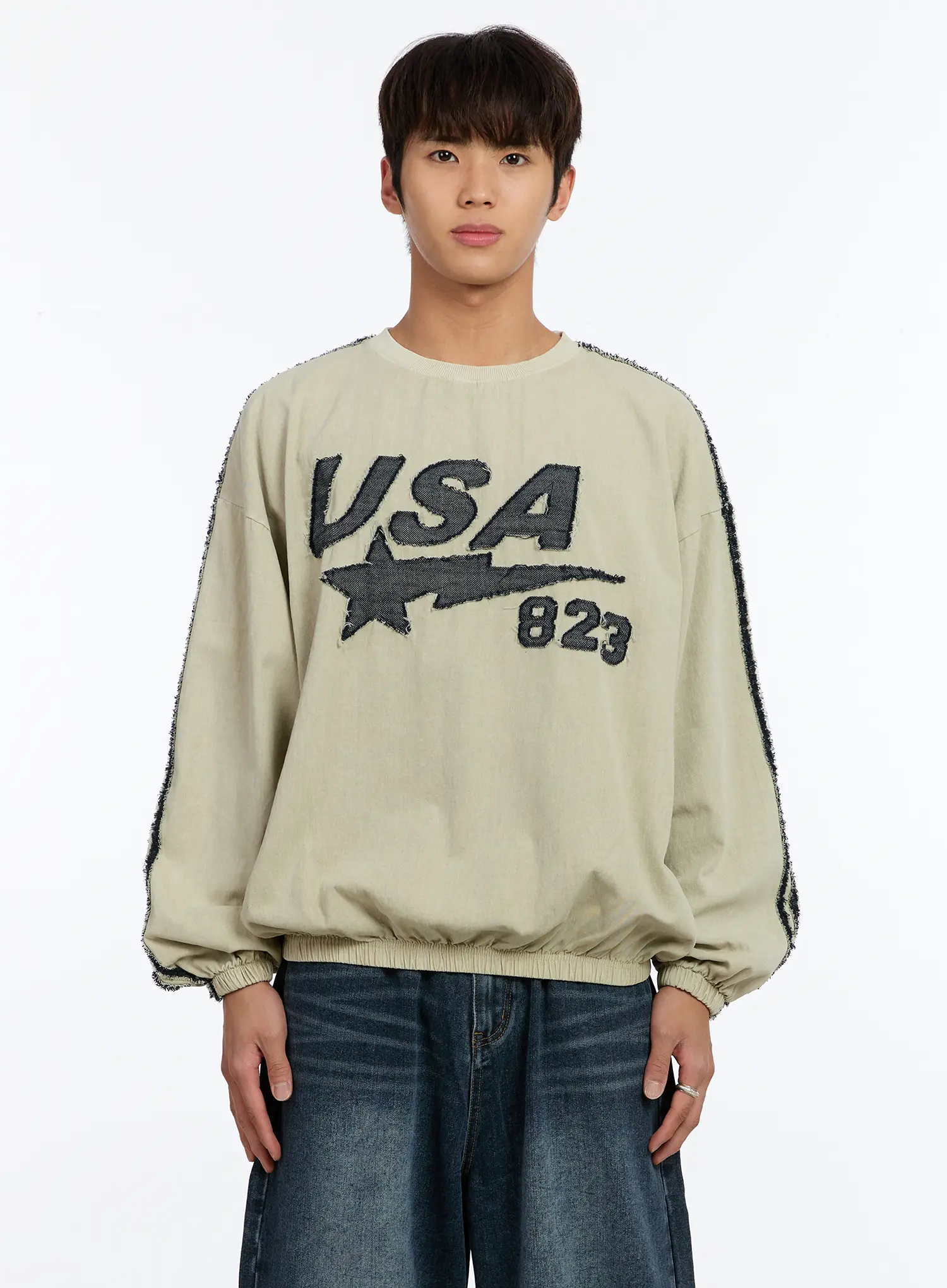 Men's Vintage USA Pigment Sweatshirt IM530 - Image 8