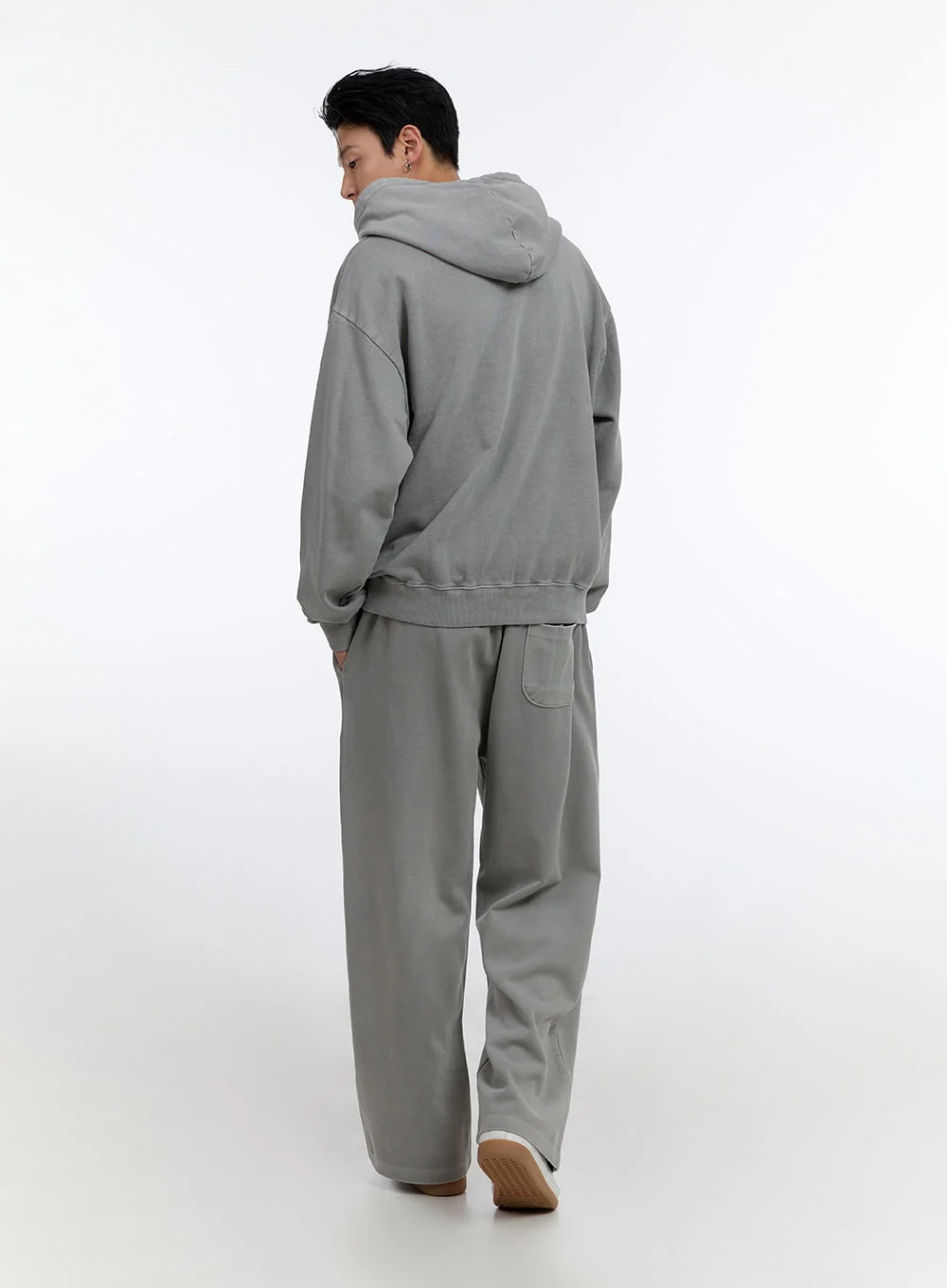 Men's Vintage Wash Hoodie IO428 - Image 10