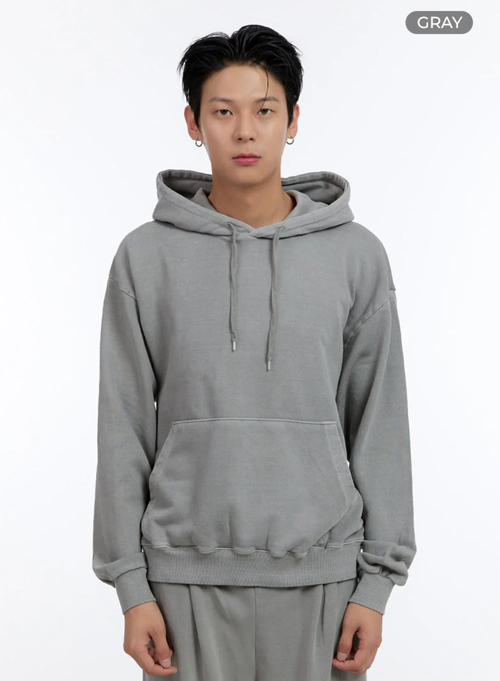 Men's Vintage Wash Hoodie IO428 - Image 11