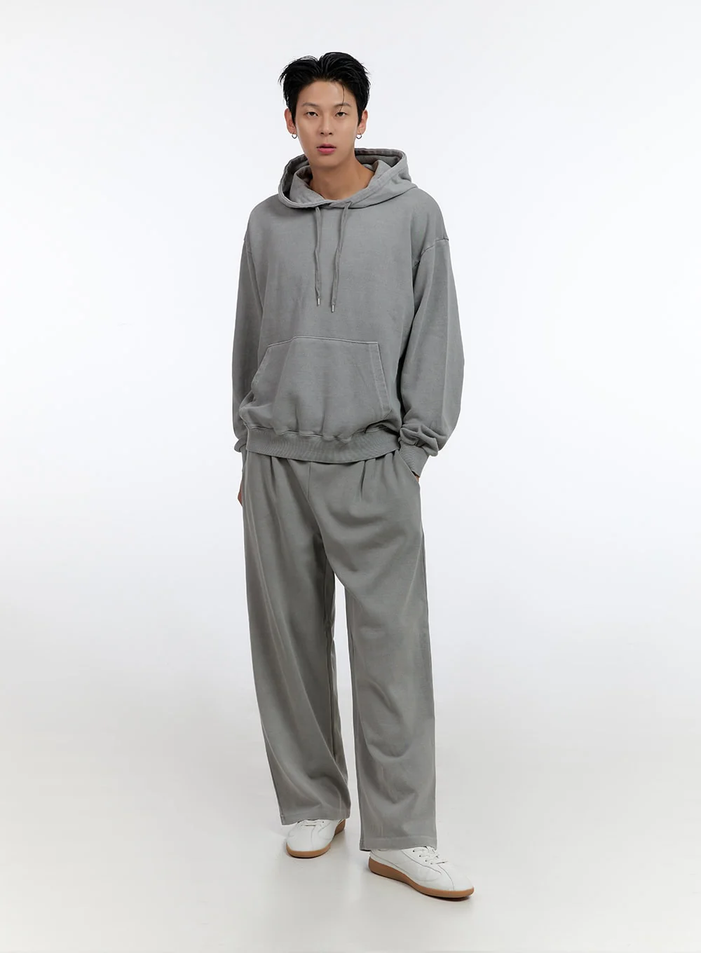 Men's Vintage Wash Hoodie IO428 - Image 2