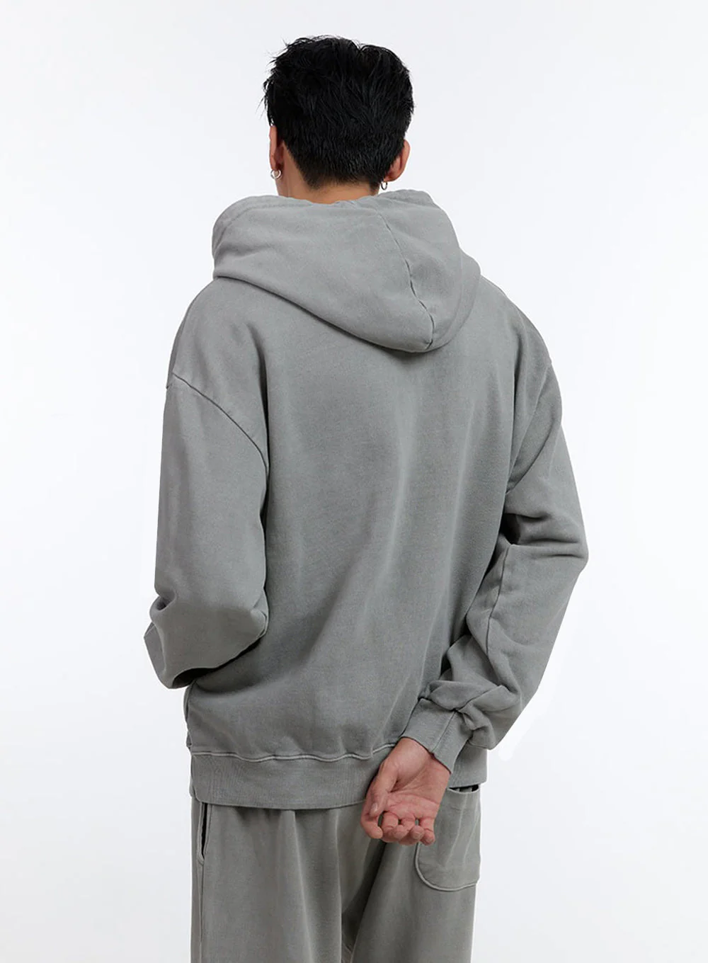 Men's Vintage Wash Hoodie IO428 - Image 5