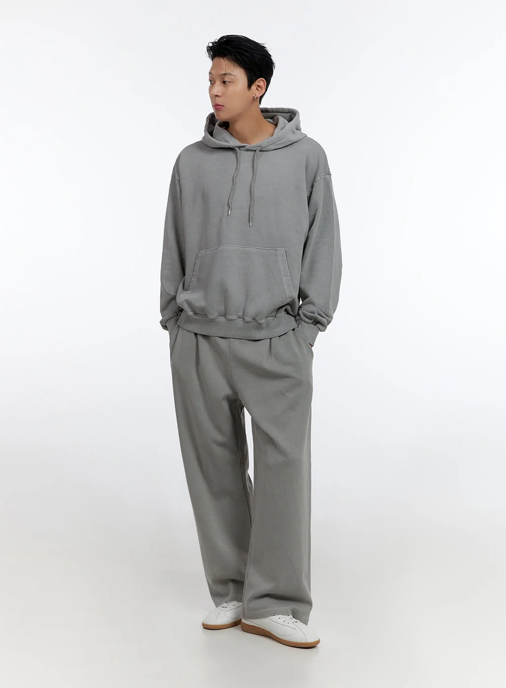 Men's Vintage Wash Hoodie IO428 - Image 6