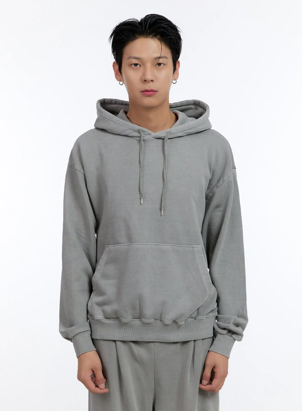 Men's Vintage Wash Hoodie IO428 - Image 7