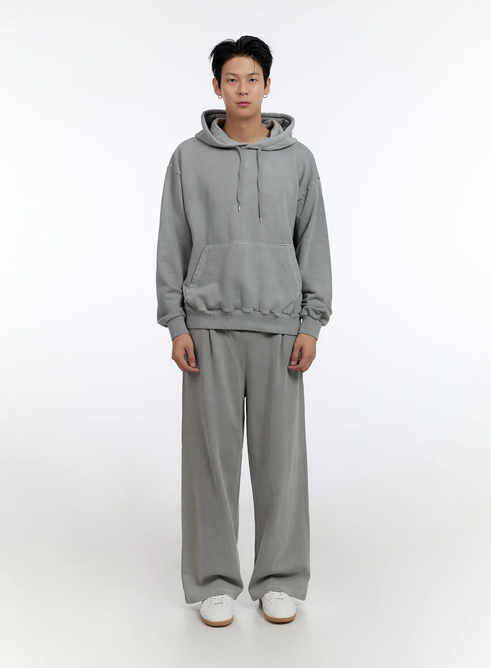 Men's Vintage Wash Hoodie IO428 - Image 8