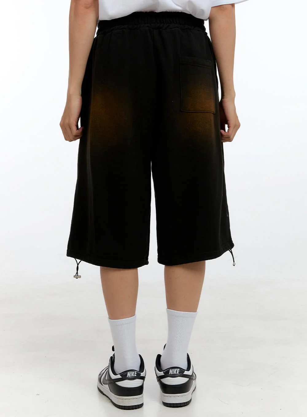 Men's Vintage Washed Baggy Jorts IG416 - Image 5