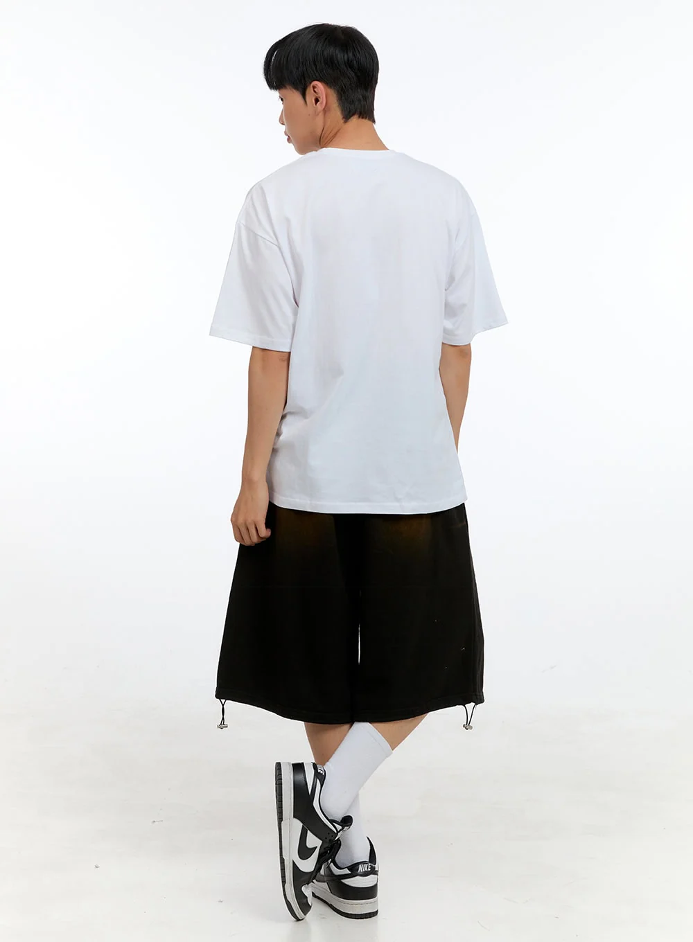 Men's Vintage Washed Baggy Jorts IG416 - Image 9