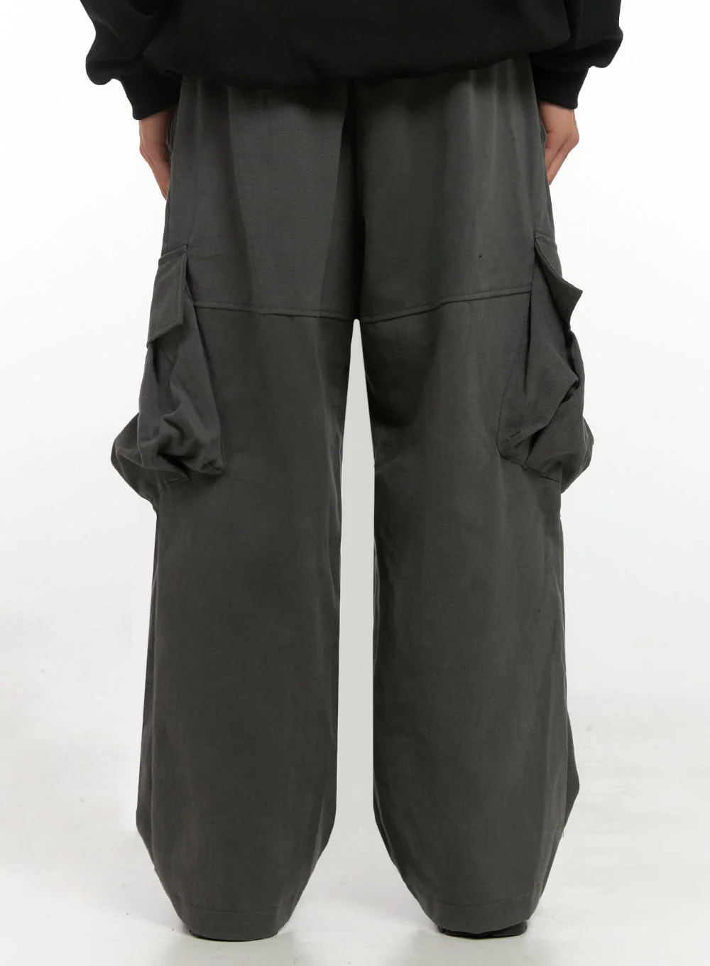 Men's Warm Wide-Fit Cargo Pants ID406 - Image 7