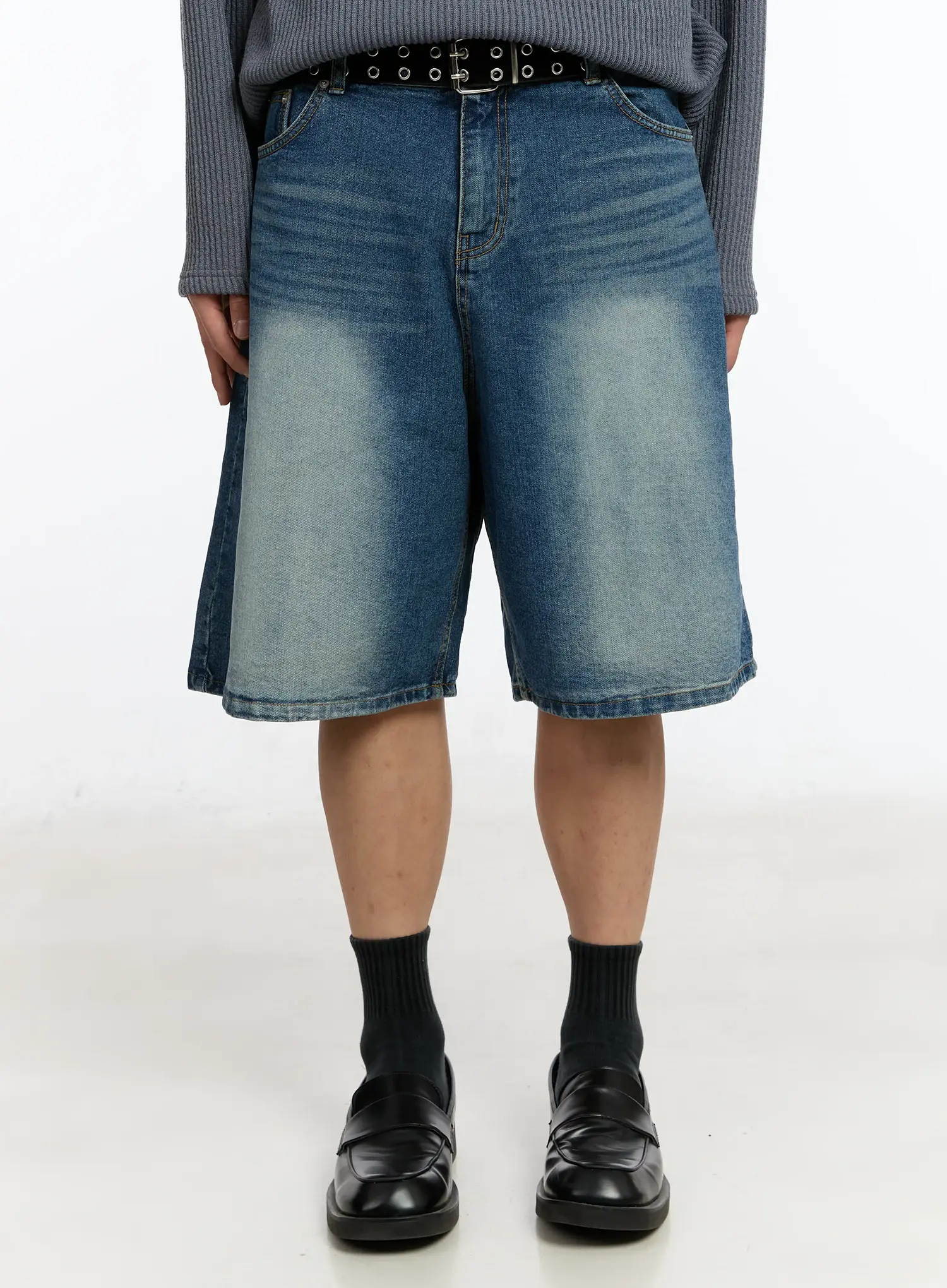 Men's Washed Bermuda Jorts IM503