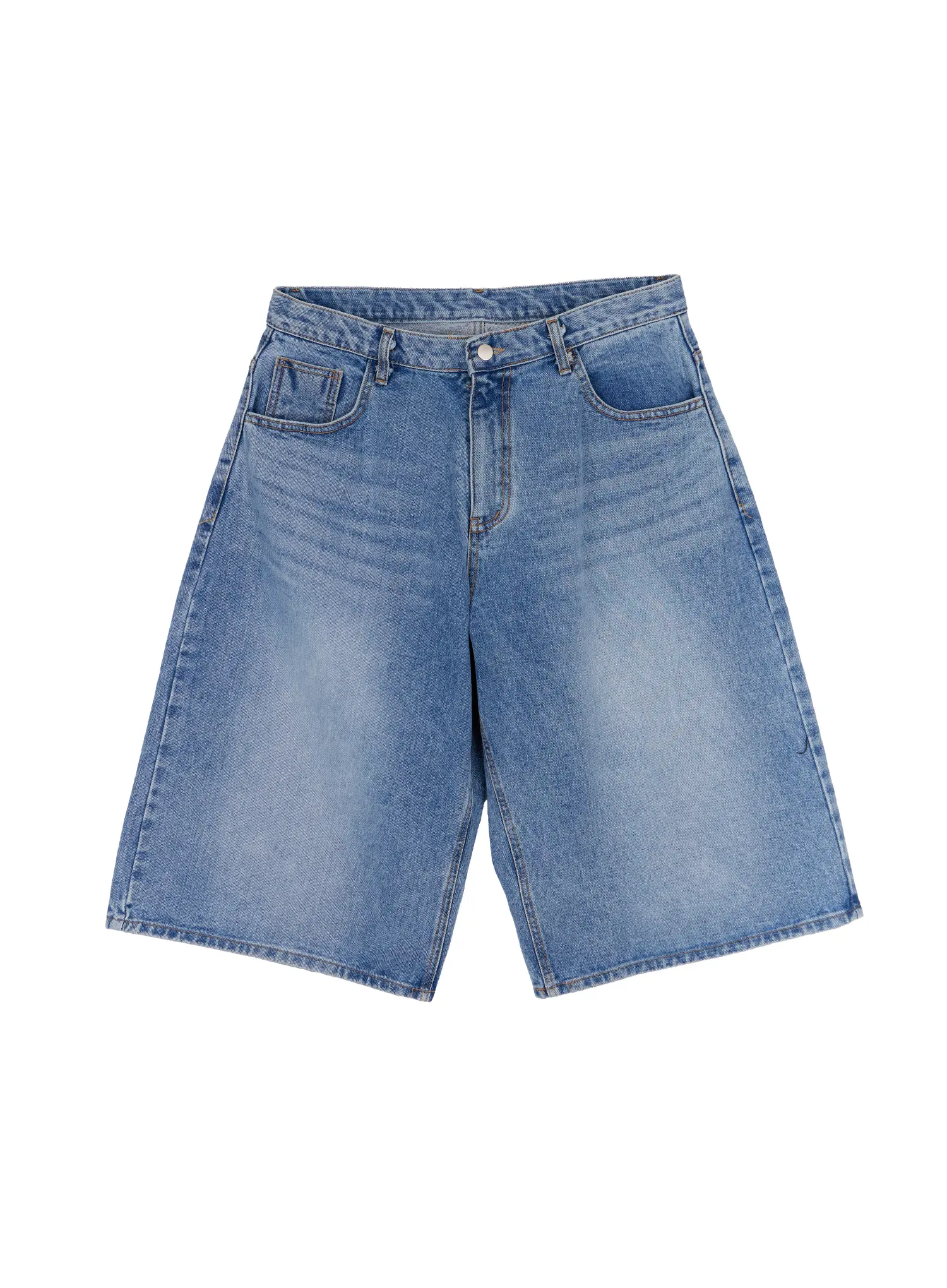 Men's Washed Wide-FIt Jorts IA507 - Image 11