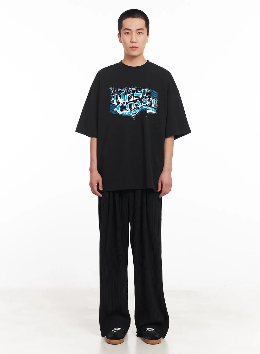 Men's West Coast Graphic Tee IY506 - Image 6