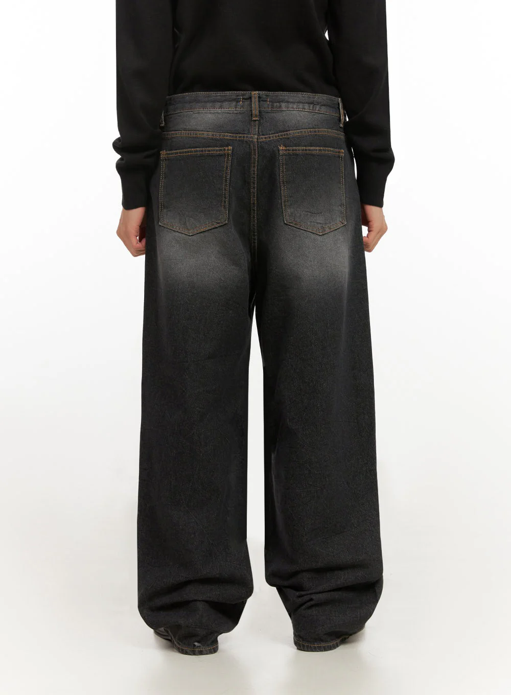 Men's Wide Fit Cotton Denim Jeans ID413 - Image 5