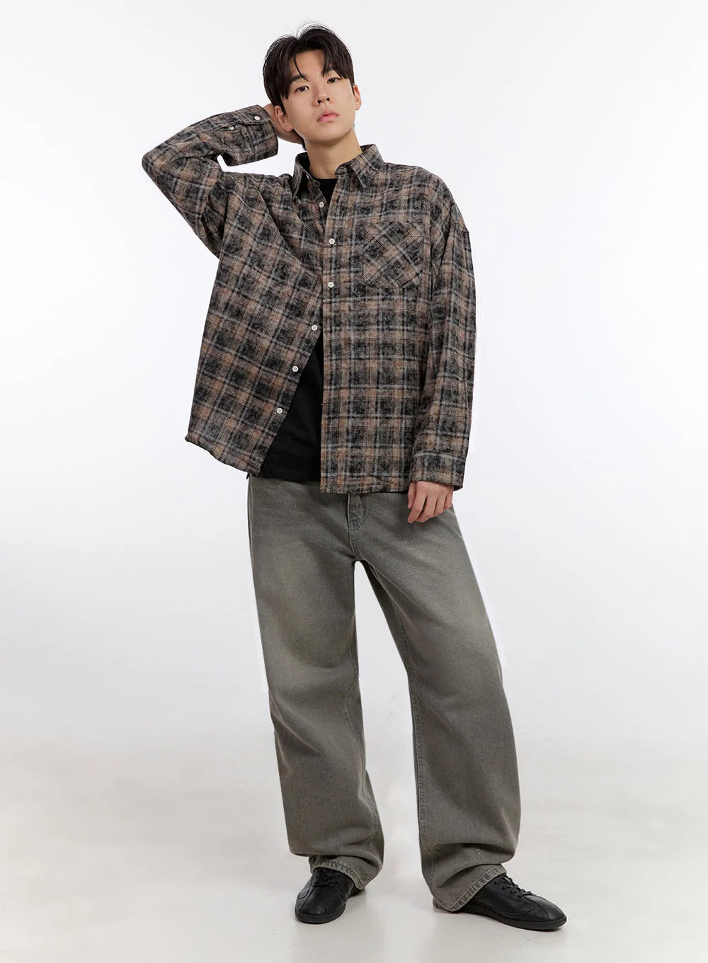 Men's Wide-Fit Jeans IF528 - Image 3