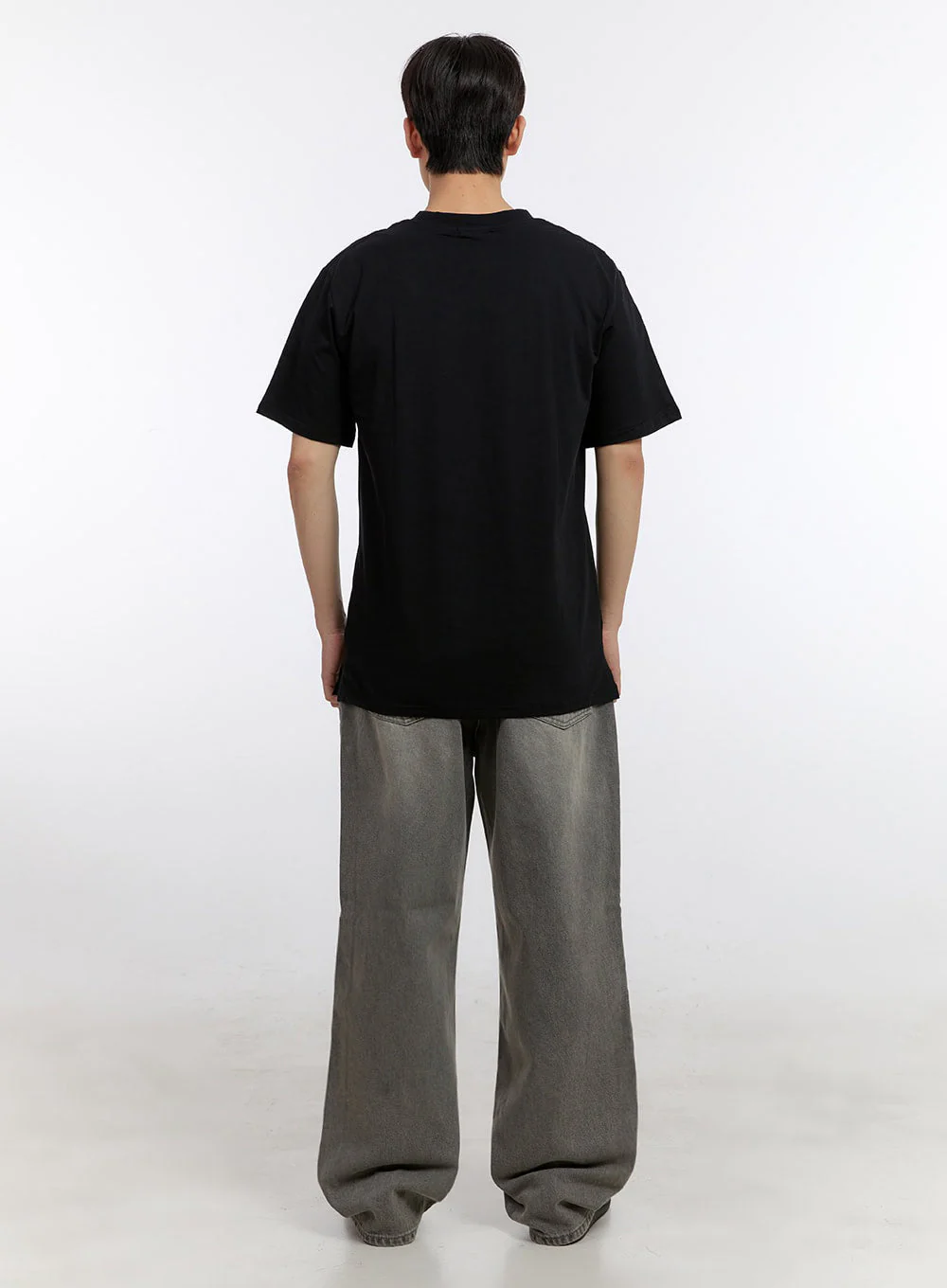 Men's Wide-Fit Jeans IF528 - Image 9