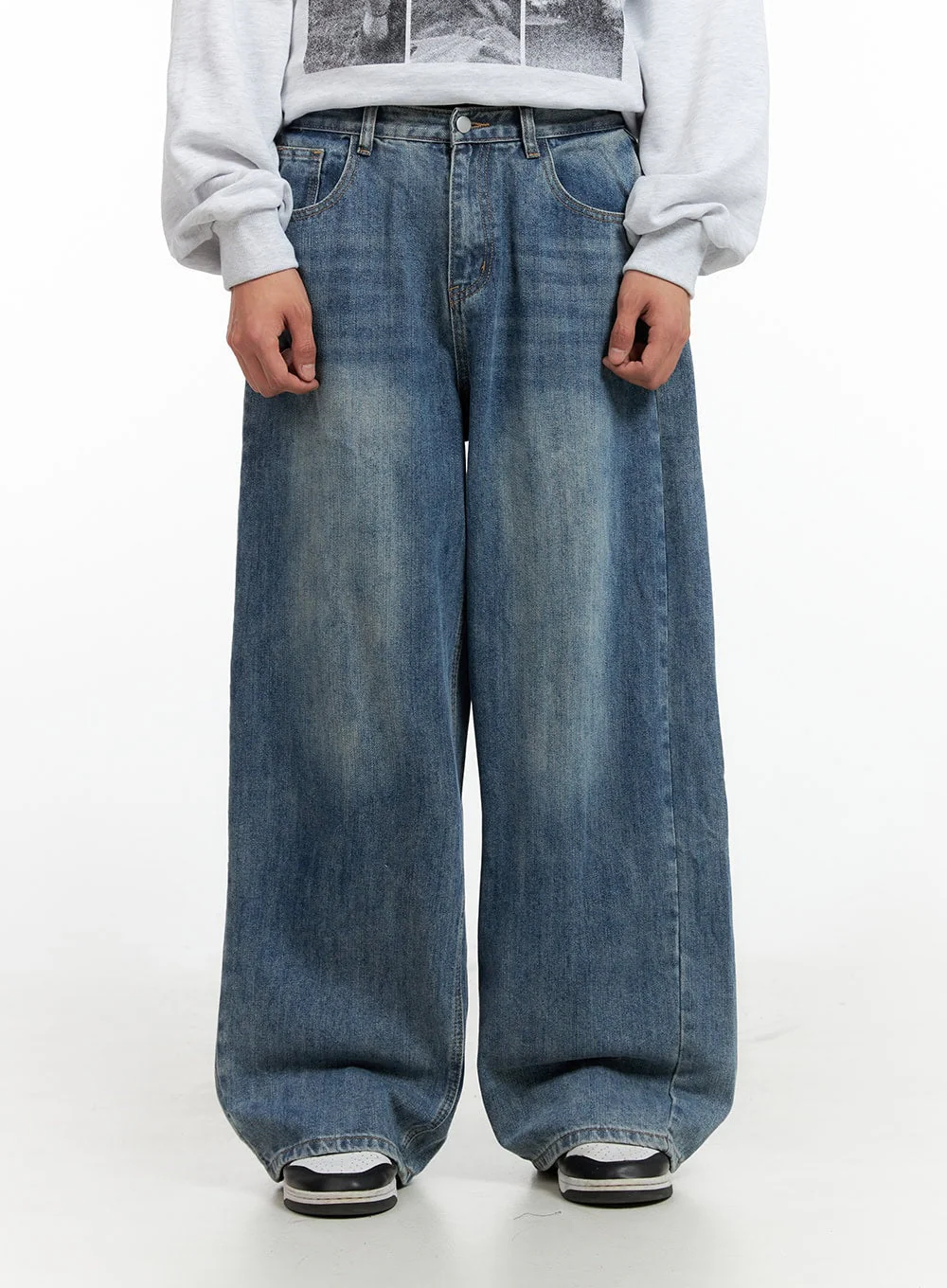 Men's Wide Fit Jeans IG402 - Image 2