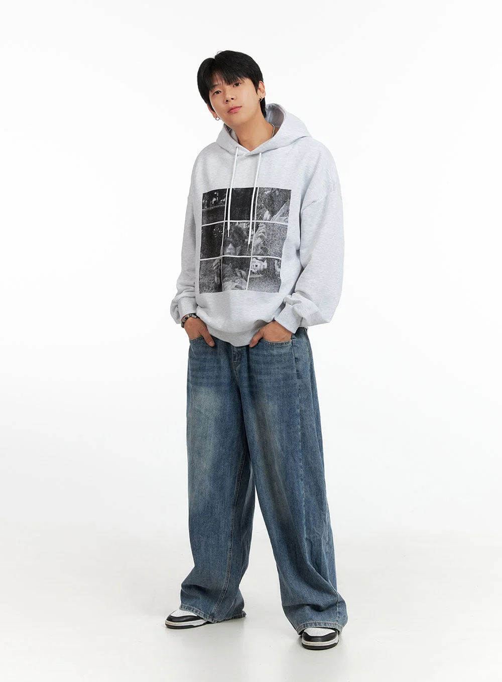 Men's Wide Fit Jeans IG402 - Image 3