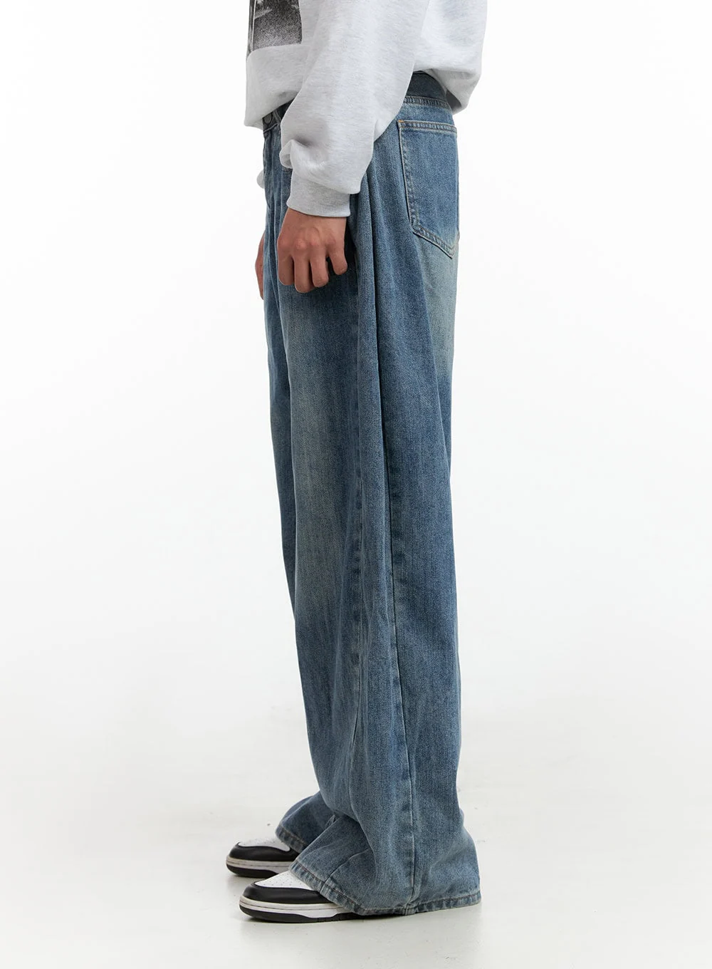 Men's Wide Fit Jeans IG402 - Image 4