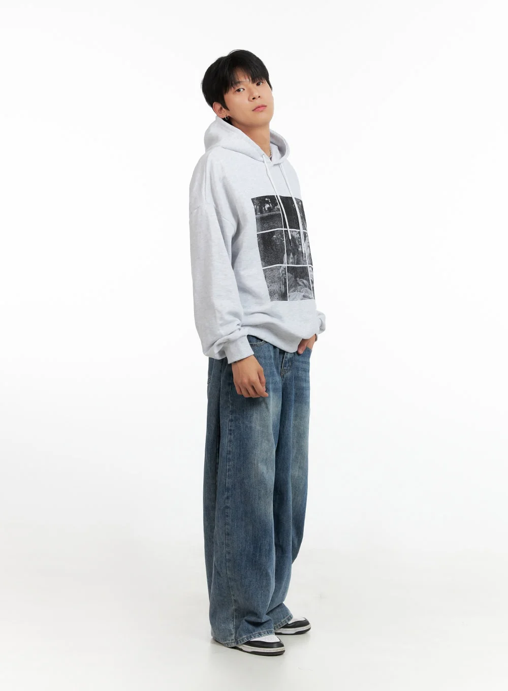 Men's Wide Fit Jeans IG402 - Image 7