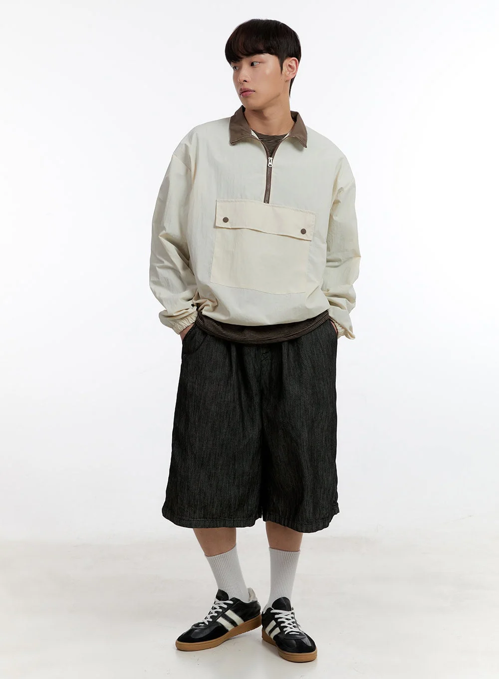 Men's Wide-Fit Jorts IA507 - Image 12