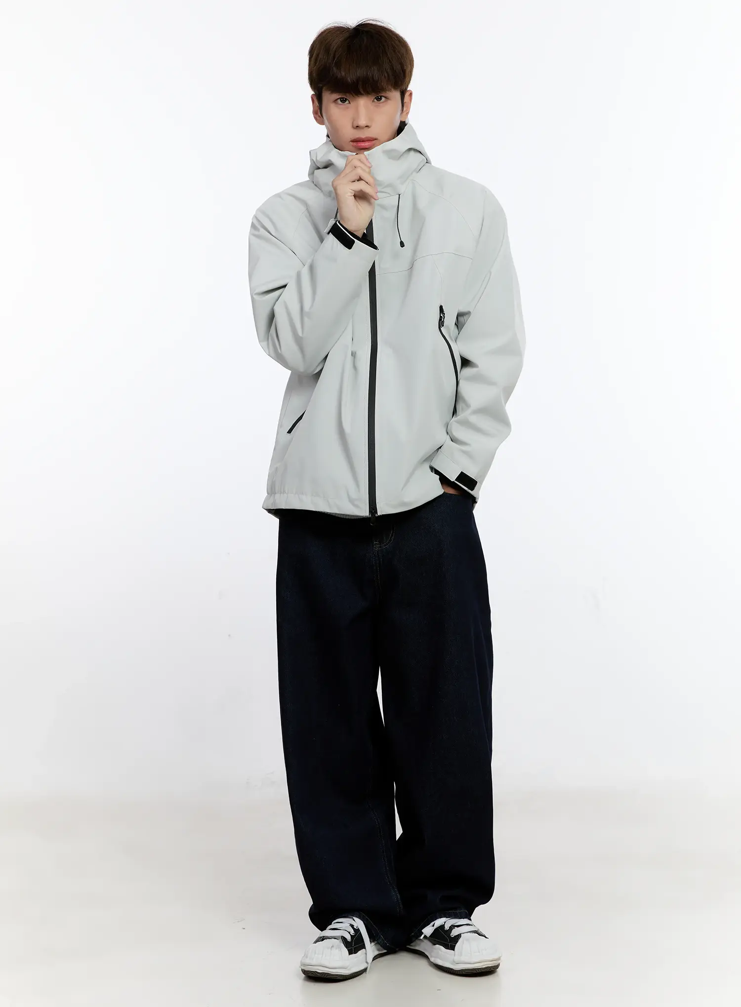 Men's Wide Leg Casual Jeans IS530 - Image 3