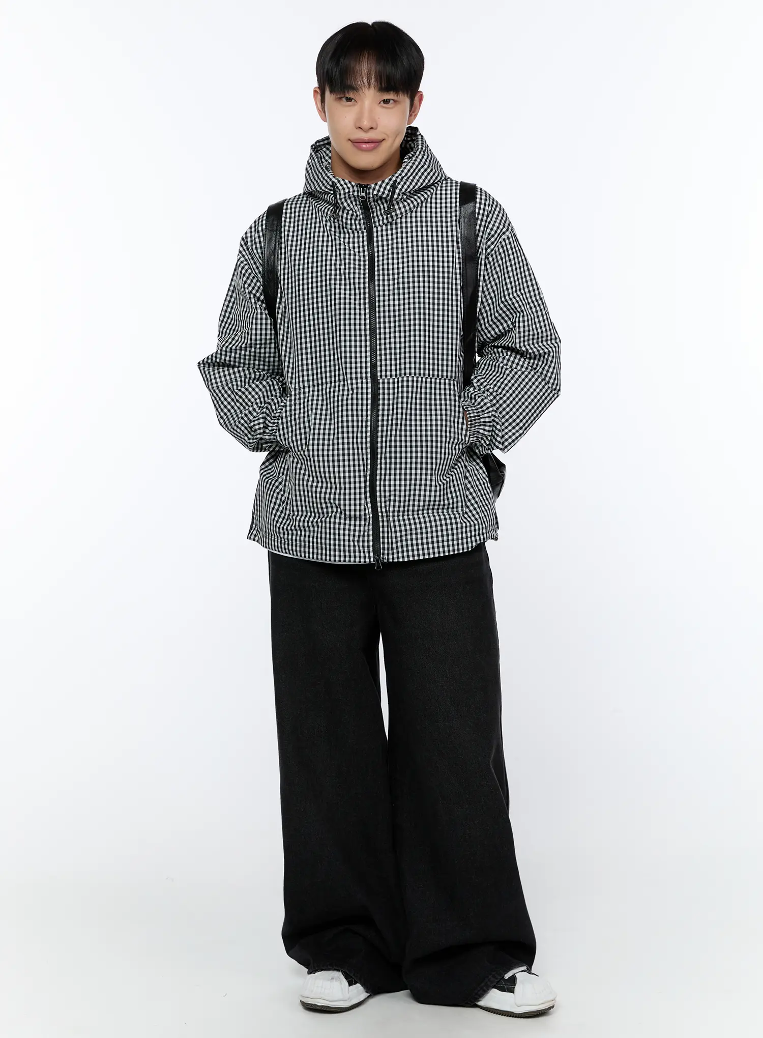 Men's Wide Leg Jeans IA520 - Image 2